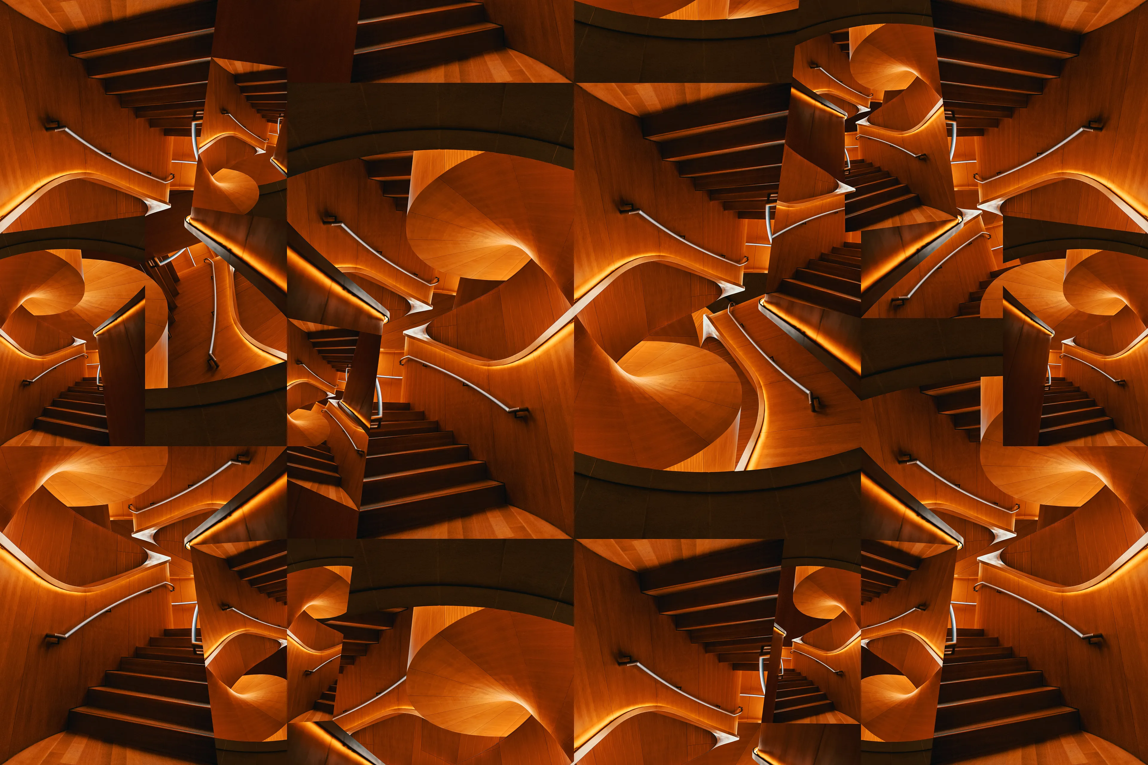 title: stairs x  
id: iuridclgs20201202  
collection: stairs  
size: 5400x3600px  
medium: digital collage  
tools: affinity photo, ipad pro w pencil, macbook pro  
architect: frank gehry  
location: toronto - canada

sources:

stairs from “art gallery of ontario” in toronto, canada 

architect frank gehry, 2008  
[https://en.wikipedia.org/wiki/Art_Gallery_of_Ontario](https://en.wikipedia.org/wiki/Art_Gallery_of_Ontario)

photo by tandem x visuals (Photos by wyattheiberg, zachheiberg) [https://unsplash.com/photos/JlmrQMPH8I0](https://unsplash.com/photos/JlmrQMPH8I0)
