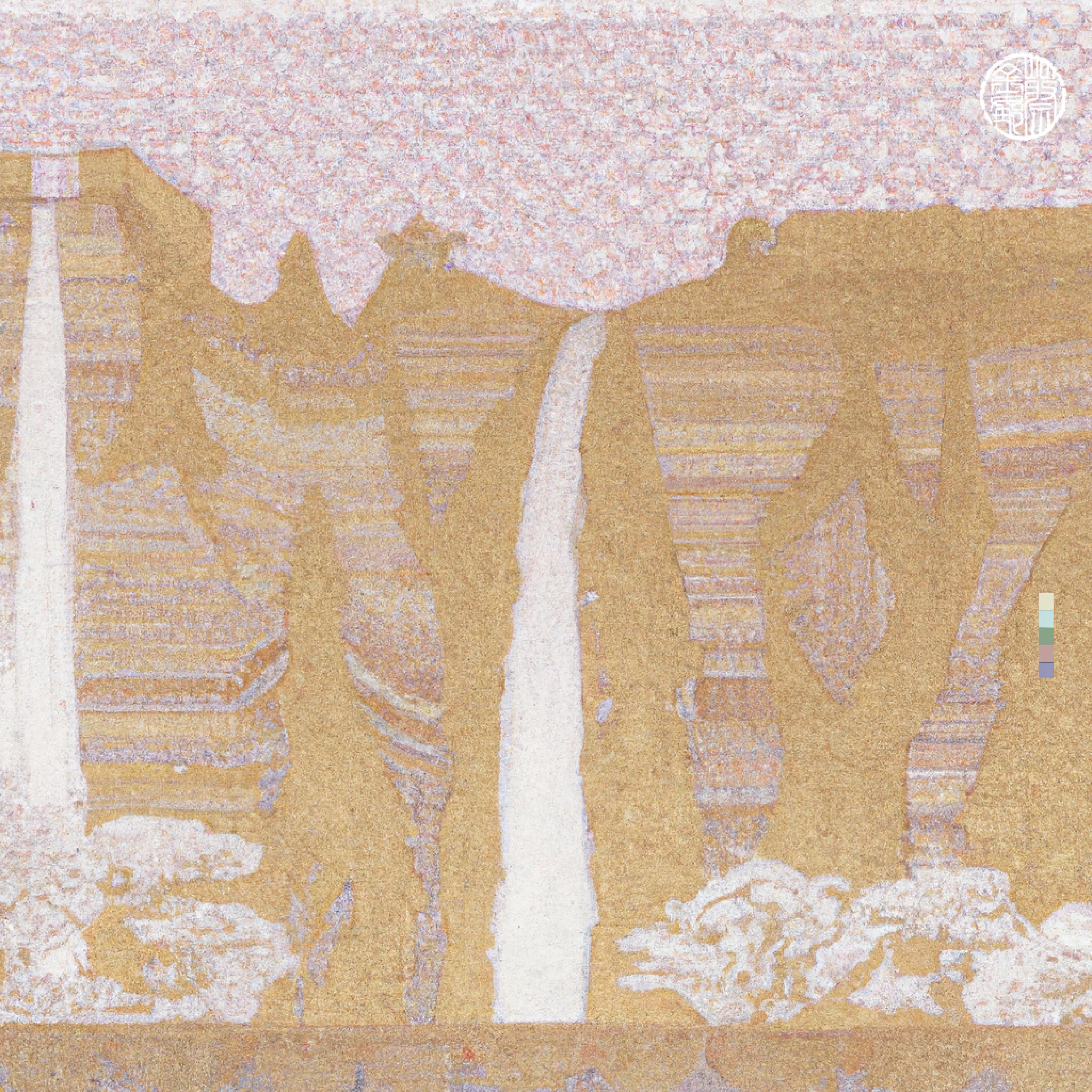 The wild and mystical mountainous terrain explored in my ‘Monumental’ Collection refers to a perception of nature as dignified authority or supreme power and reflects a deep reverence for the natural world. This ideal is embedded in the philosophy of traditional Chinese painting of which I am a scholar. In ancient Chinese painter-critic texts, and their tradition of Monumental Landscape painting, mountains were recognised as venerated ancients and wizened ancestors. Such artworks were created as visual spaces in which the viewer was transported into nature, where one could wander mentally. Mountains were associated with nurturing and reinvigorating the spirit. In this body of work I offer a collection of ‘Monumental’ paintings, created in collaboration with AI through my own poetry of textual prompts, informed by my life experience of roaming, rock-climbing and hiking mountains of my homeland and those around the world, as well as the history of Chinese paintings that I have traversed in my mind. I invite my audience to wander a little in these cosmic visions of harmonious existence in a vast but orderly universe. Love Georgina × DALL·E