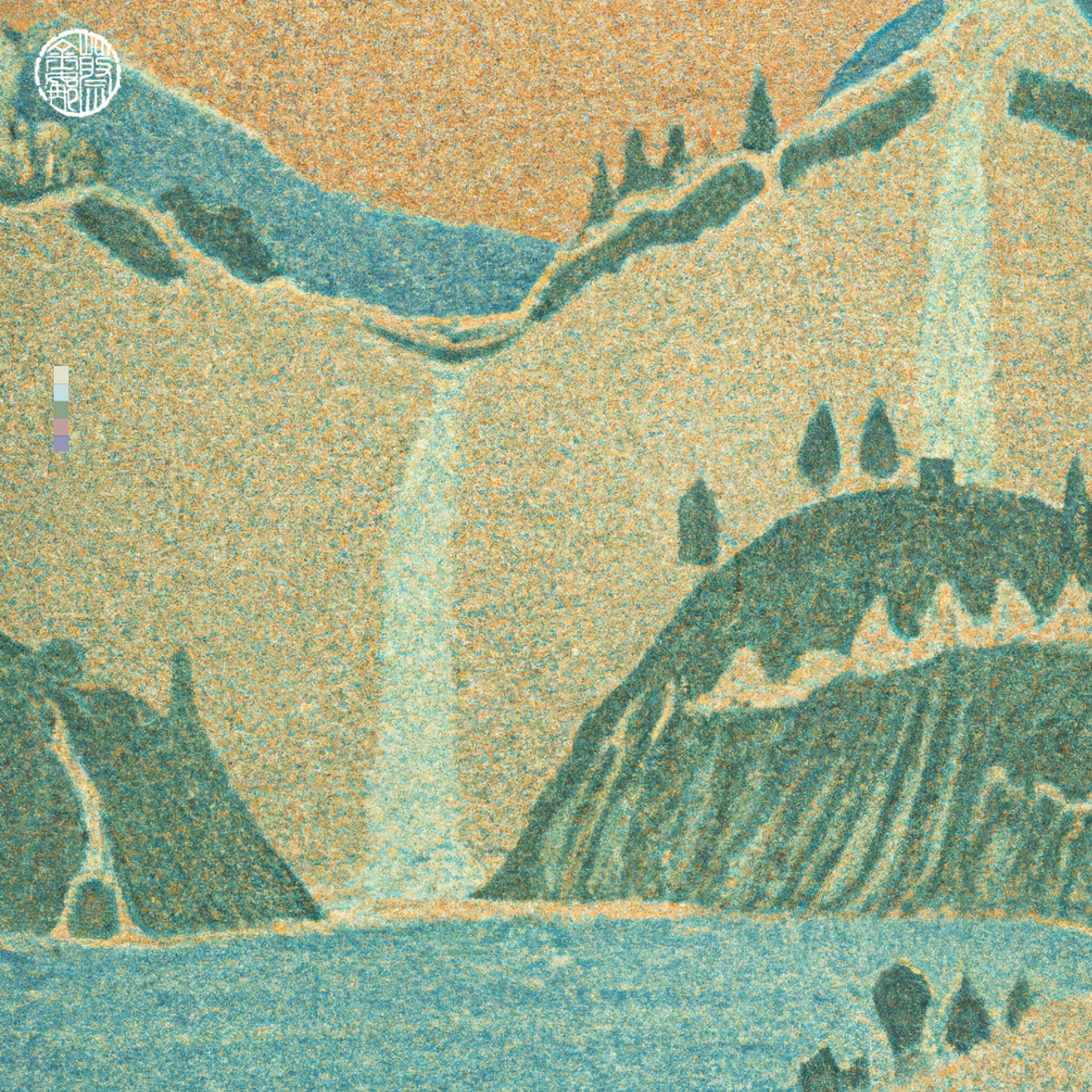 The wild and mystical mountainous terrain explored in my ‘Monumental’ Collection refers to a perception of nature as dignified authority or supreme power and reflects a deep reverence for the natural world. This ideal is embedded in the philosophy of traditional Chinese painting of which I am a scholar. In ancient Chinese painter-critic texts, and their tradition of Monumental Landscape painting, mountains were recognised as venerated ancients and wizened ancestors. Such artworks were created as visual spaces in which the viewer was transported into nature, where one could wander mentally. Mountains were associated with nurturing and reinvigorating the spirit. In this body of work I offer a collection of ‘Monumental’ paintings, created in collaboration with AI through my own poetry of textual prompts, informed by my life experience of roaming, rock-climbing and hiking mountains of my homeland and those around the world, as well as the history of Chinese paintings that I have traversed in my mind. I invite my audience to wander a little in these cosmic visions of harmonious existence in a vast but orderly universe. Love Georgina × DALL·E