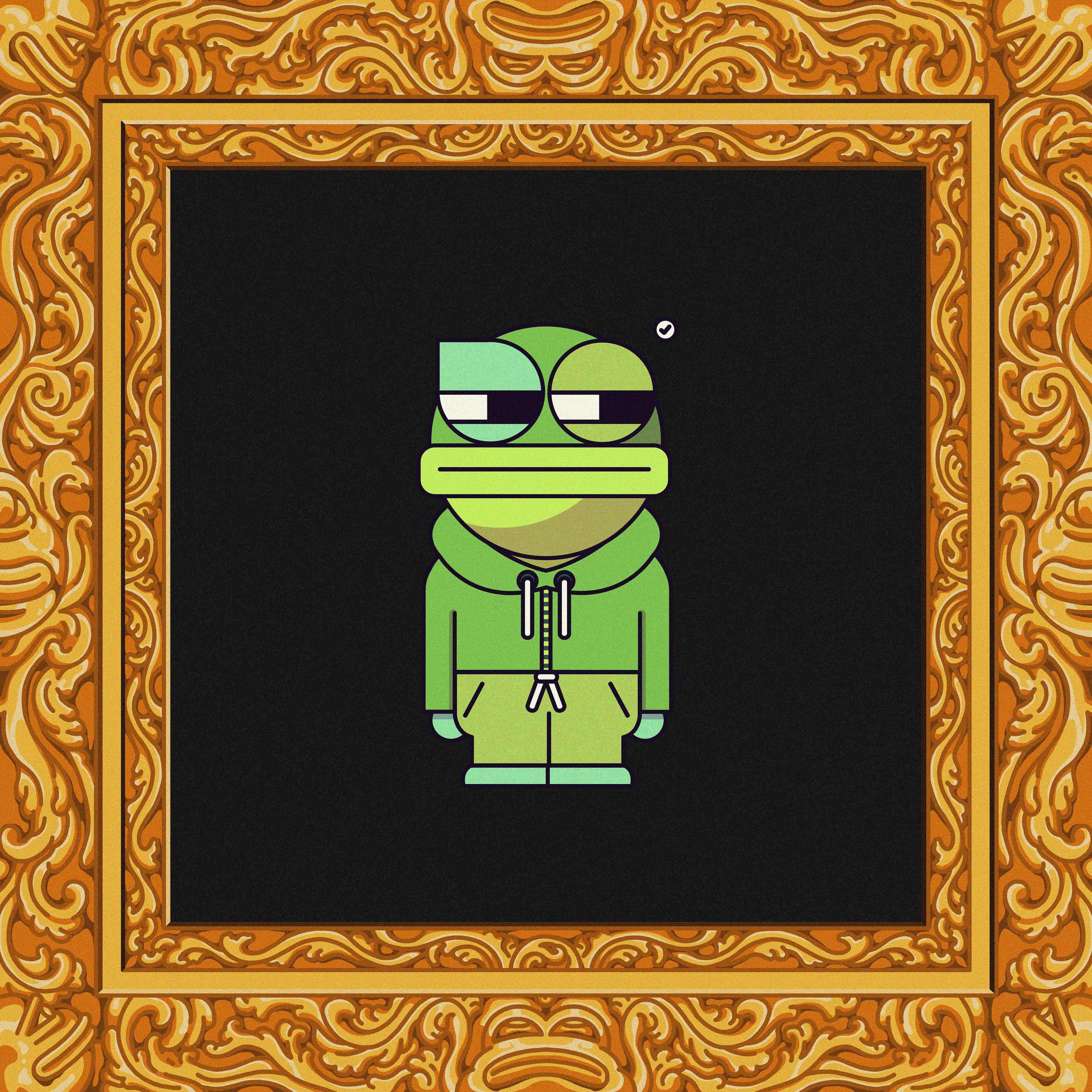 "Frame" is a collection with a concept ( Frame + Minimal Character ) based on my PFP collection "Cycle Pepes" and will be combined with Culture, Memes, and Web3 friends in our space.