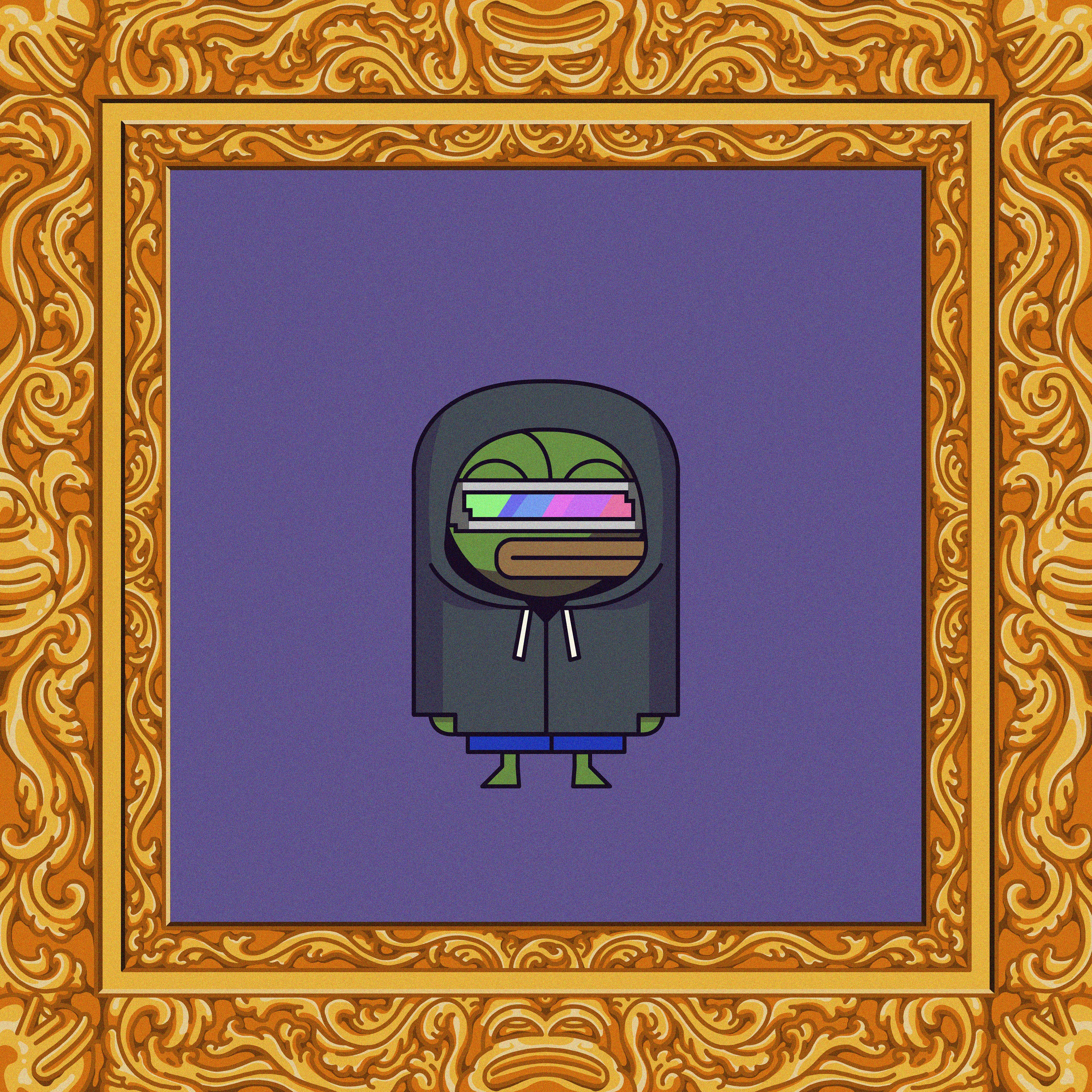 "Frame" is a collection with a concept ( Frame + Minimal Character ) based on my PFP collection "Cycle Pepes" and will be combined with Culture, Memes, and Web3 friends in our space.