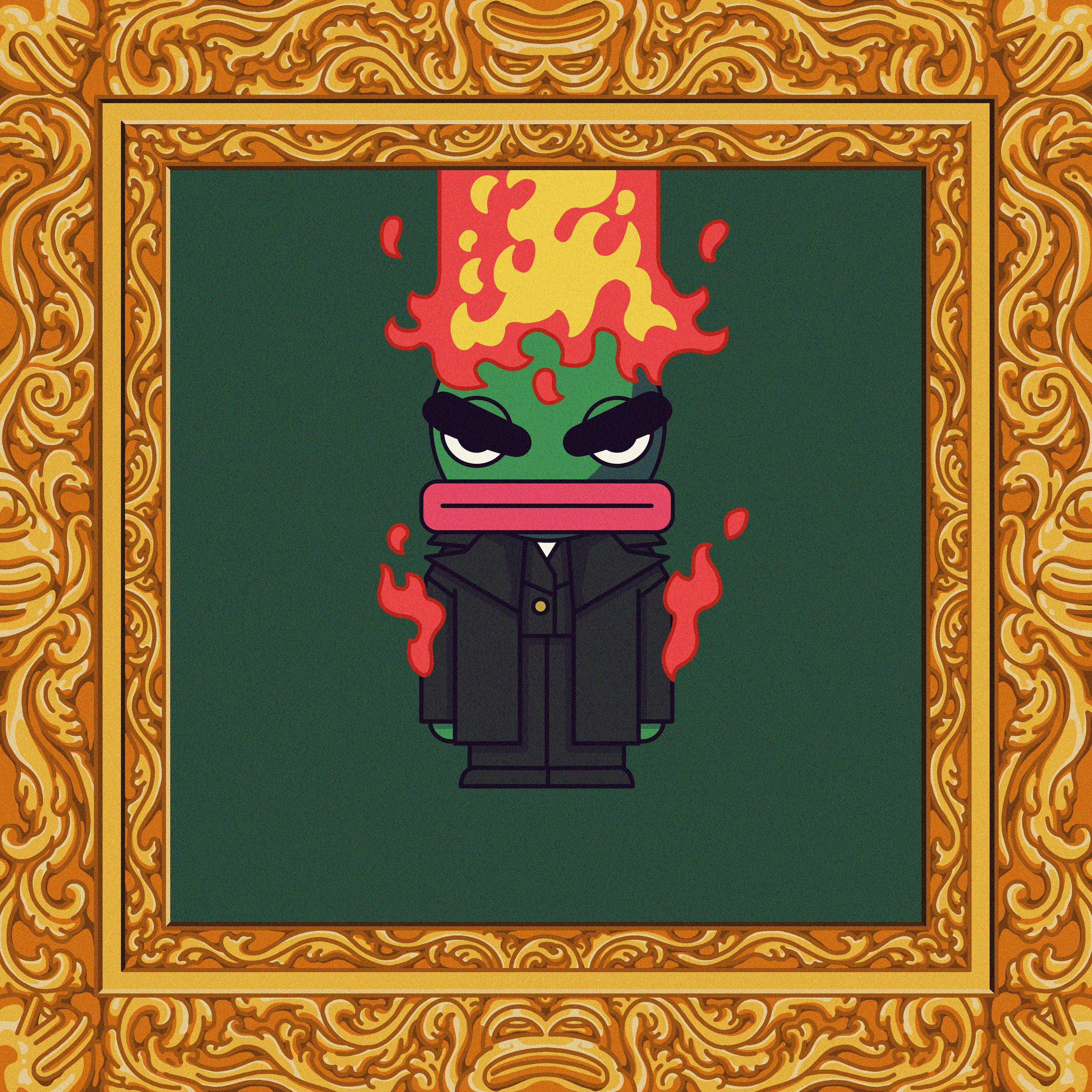 "Frame" is a collection with a concept ( Frame + Minimal Character ) based on my PFP collection "Cycle Pepes" and will be combined with Culture, Memes, and Web3 friends in our space.