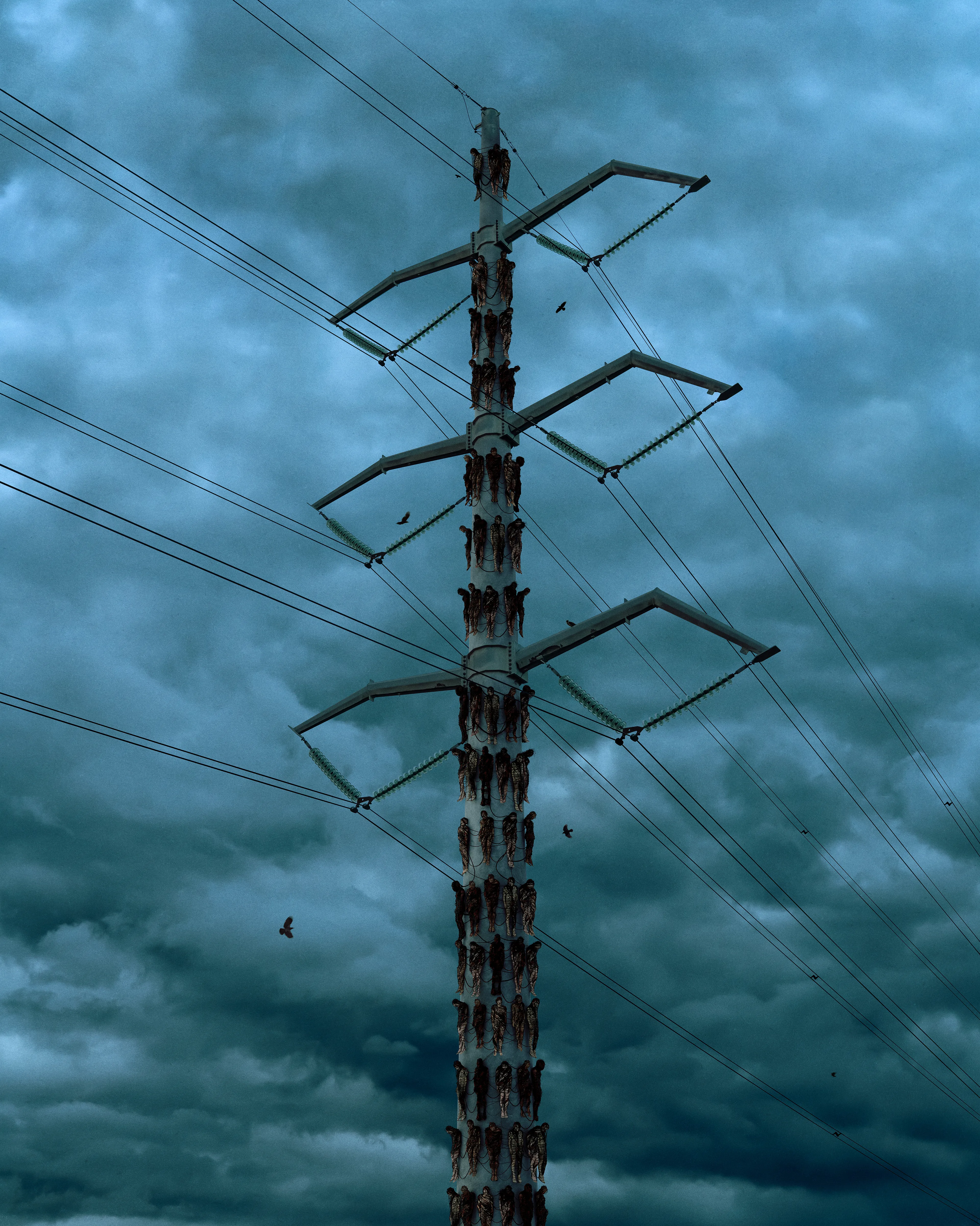 "Conduit II" by photographer and digital artist Sean Mundy. 
Created by combining photography, 3D, and compositing in Photoshop. Released May 2025.
