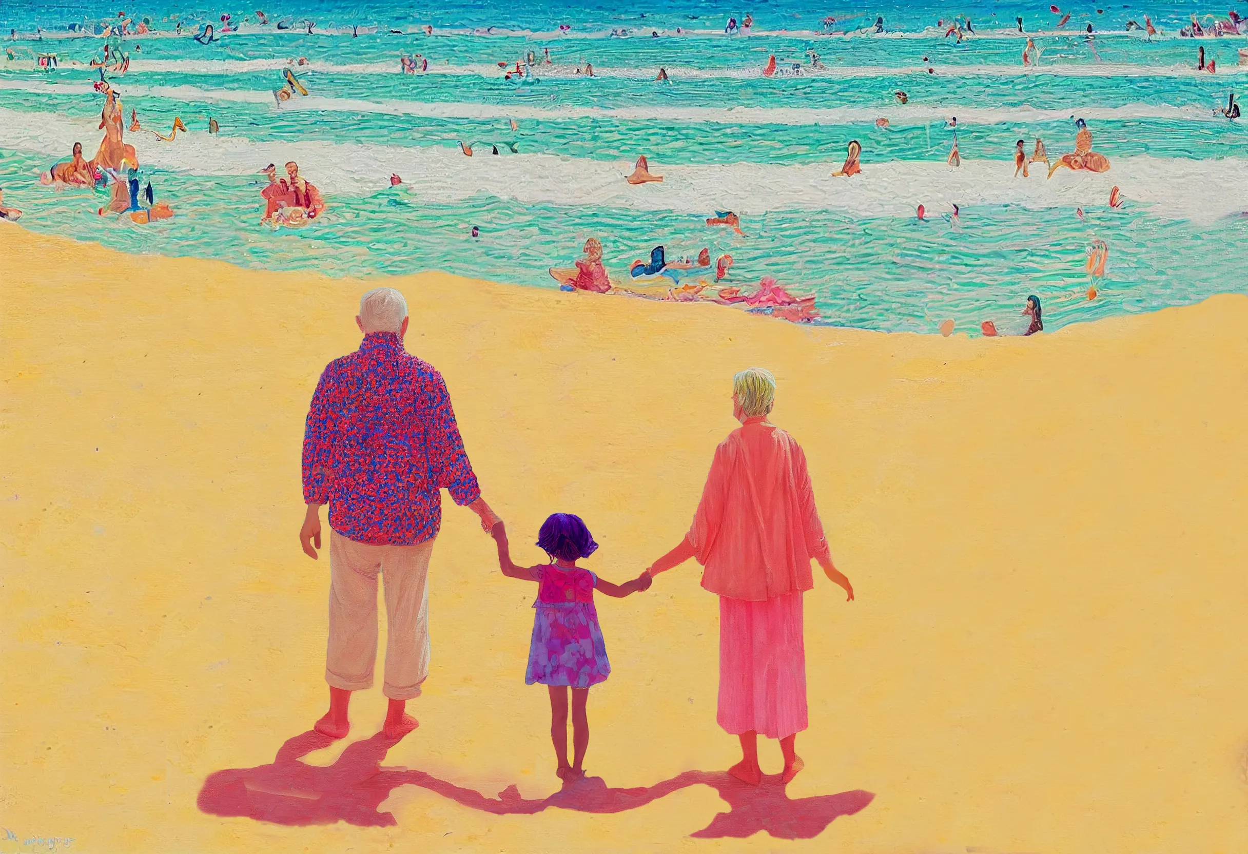 grandparents have silver in their hair and gold in their hearts.