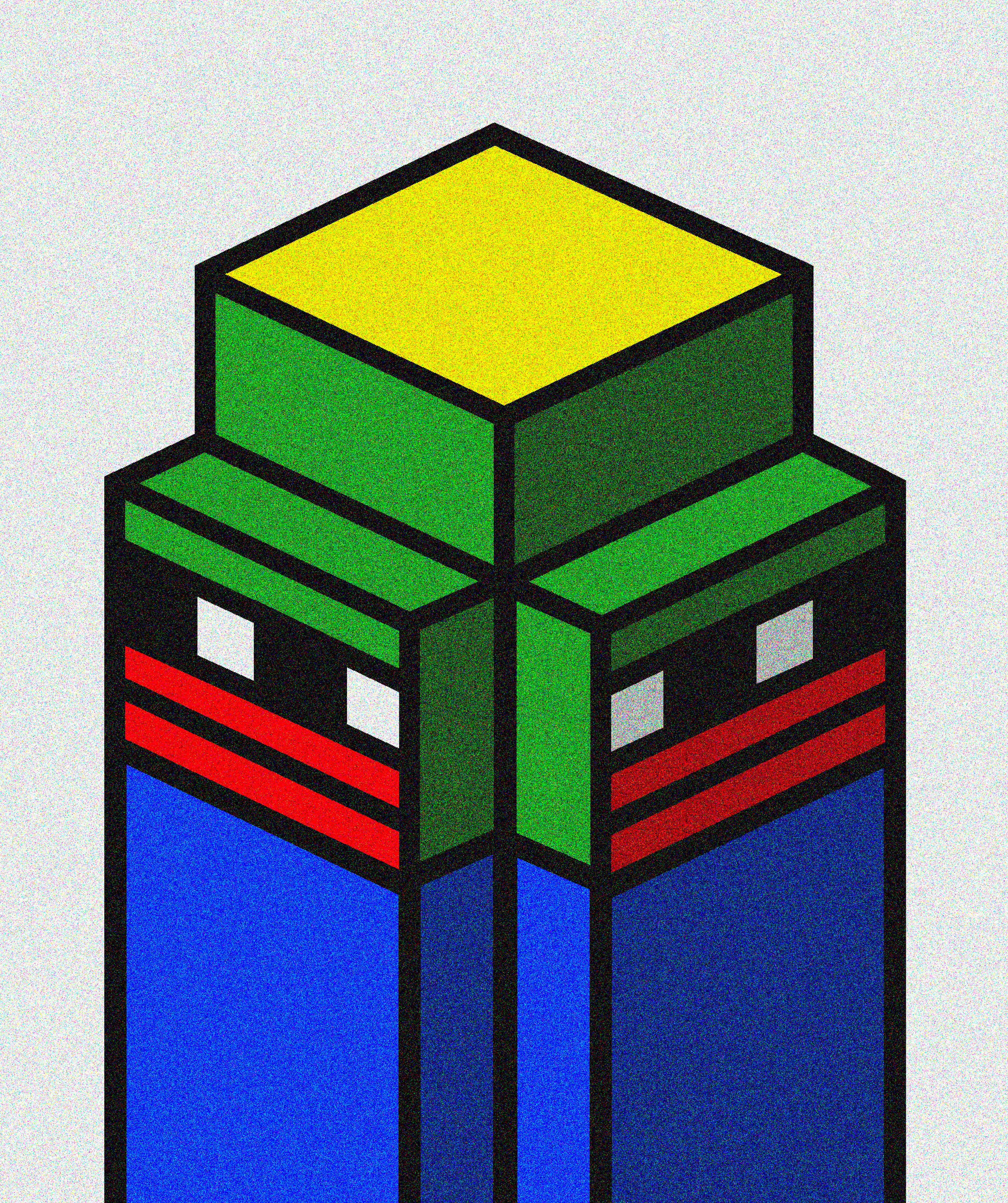 A Pepescraper. 

Artwork Details:
3888 × 5185
300dpi
October '22