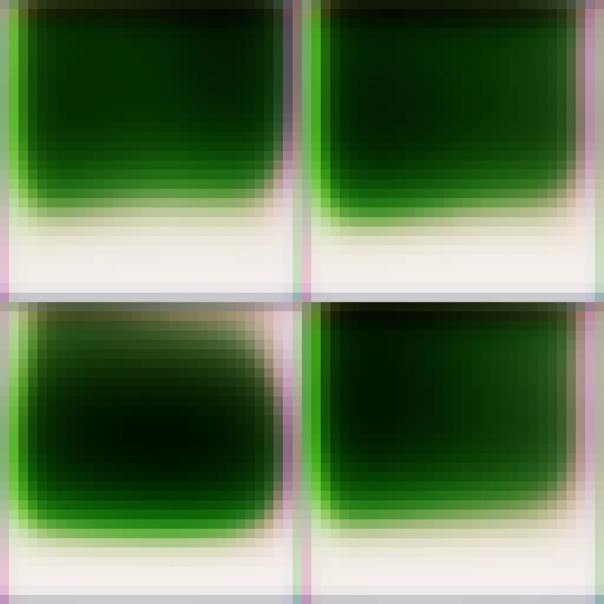 30 GAN works (PGAN), created by Kevin Abosch in 2017, each comprised of 4 images of early epoch generations from a PGAN model trained on the artist's personal photos from his phone, organized in a grid. 