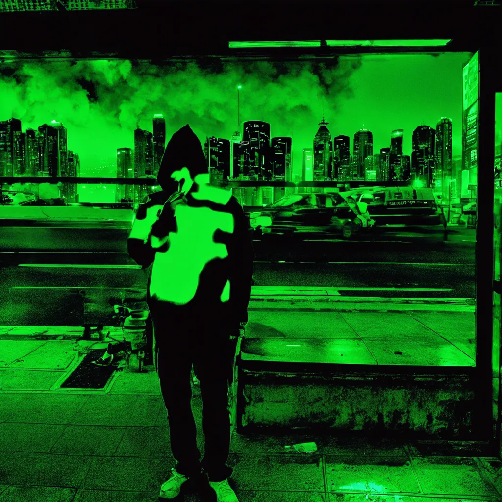 SOLD THIS JPEG ON EBAY 🗑️👨‍💻

IS THIS NFT THE OFFICIAL VERSION, OR IS THE OFFICIAL ONE THE PUECE I SOLD ON EBAY? YOU DECIDE

"Neon Noir Reflections"

Description:
Step into a cyberpunk dreamscape with this striking digital artwork, titled "Neon Noir Reflections". This piece presents a silhouette of an enigmatic figure set against a backdrop of an urban sprawl, imbued with a vivid neon green overlay that gives the scene an otherworldly glow. The high-contrast imagery evokes a sense of mystery and urban intrigue, perfect for aficionados of futuristic and neo-noir aesthetics. 

Details:
- Digital Format: High-Quality JPEG
- Artistic Style: Neon Noir/Cyberpunk
- Resolution: High-Resolution for pristine clarity
- Usage: Ideal for digital collectors, cyberpunk enthusiasts, and art lovers

Please Note:
- This item is a digital file only, not a physical print.
- The artwork is an NFT on the ETH blockchain; purchase confers ownership of the NFT.
- Originally sold on eBay for the collector’s personal enjoyment and collection.

Transform your digital space with a touch of neon noir elegance. This is a unique opportunity to own a piece of digital art that will bring a touch of the avant-garde to your collection.


“CC0. MAKE IT SO” - Patrick Amadon

THIS PIECE WAS INSPIRED BY PATRICK’S DOPPELGÄNGER 

ROBNESS INSPIRED ME TO SELL IT THIS WAY ON EBAY; ROBNESS ALSO COLLECTED THIS PIECE ON EBAY WITH AN ACCEPTED BID OF $69