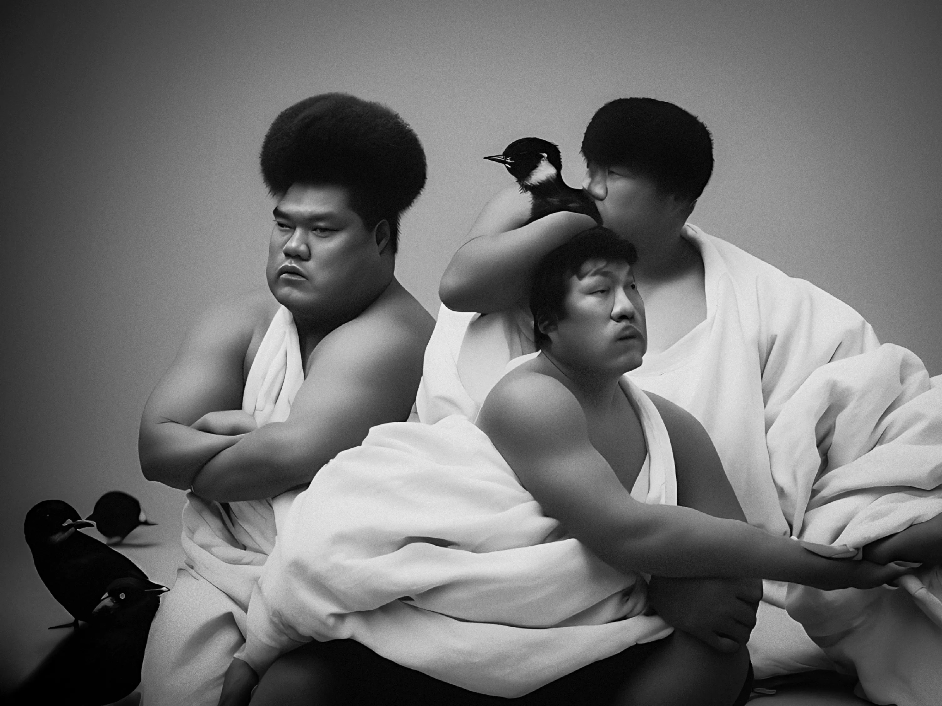 The black and white SUMO study by Peter Nitsch explores diversity, humanity, and the impermanence of life through the intersection of photography, design, art and neural interpretation.

The SUMO series invites us to immerse ourselves in a world of imagination and possibility.

→ Unique artworks, limited supply of only 160 interpretations, plus 24 PFP editions.

More info: https://peternitsch.com/nfts/sumo