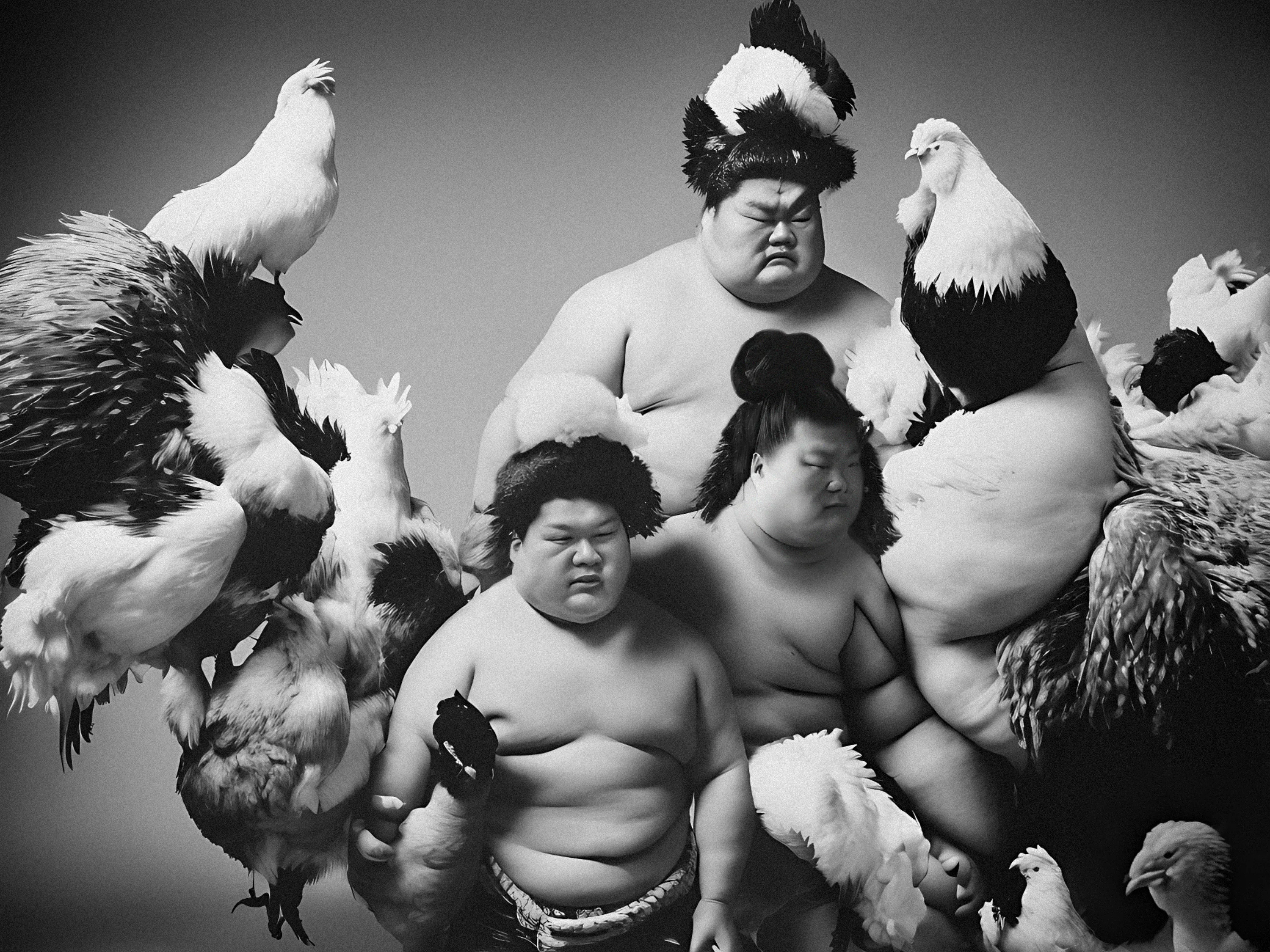 The black and white SUMO study by Peter Nitsch explores diversity, humanity, and the impermanence of life through the intersection of photography, design, art and neural interpretation.

The SUMO series invites us to immerse ourselves in a world of imagination and possibility.

→ Unique artworks, limited supply of only 160 interpretations, plus 24 PFP editions.

More info: https://peternitsch.com/nfts/sumo