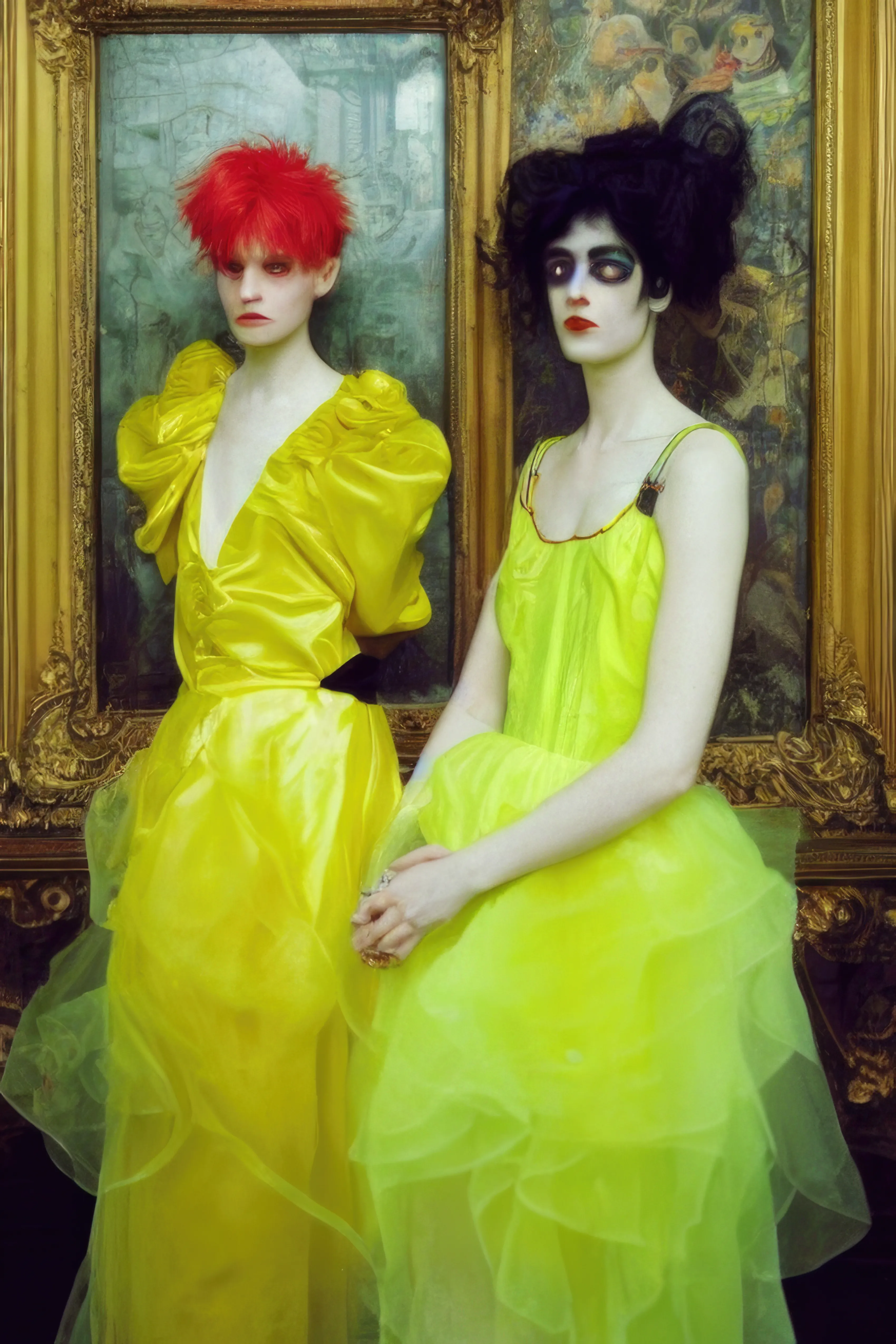 Art & Women  
Colors & AI