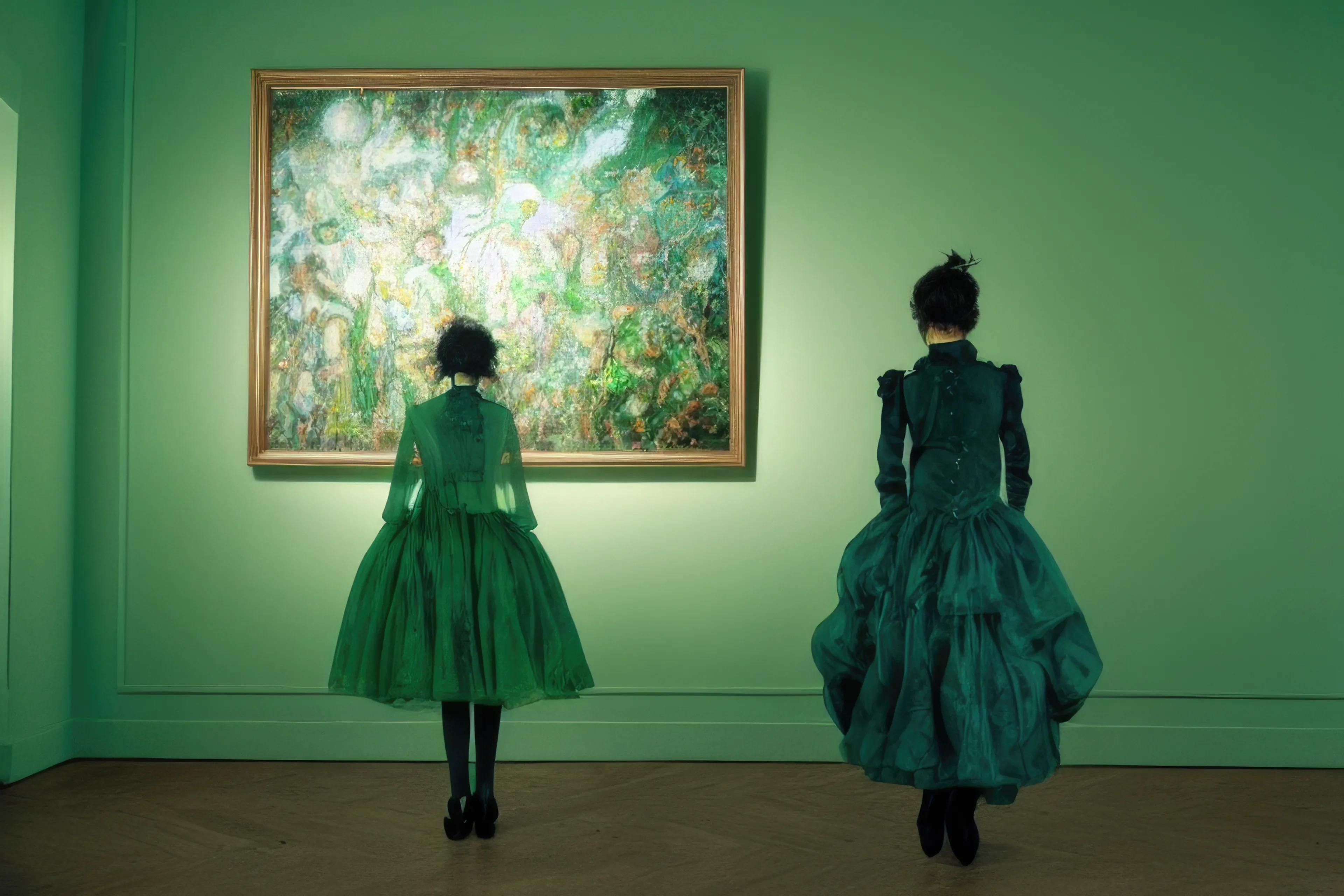 Art & Women  
Colors & AI