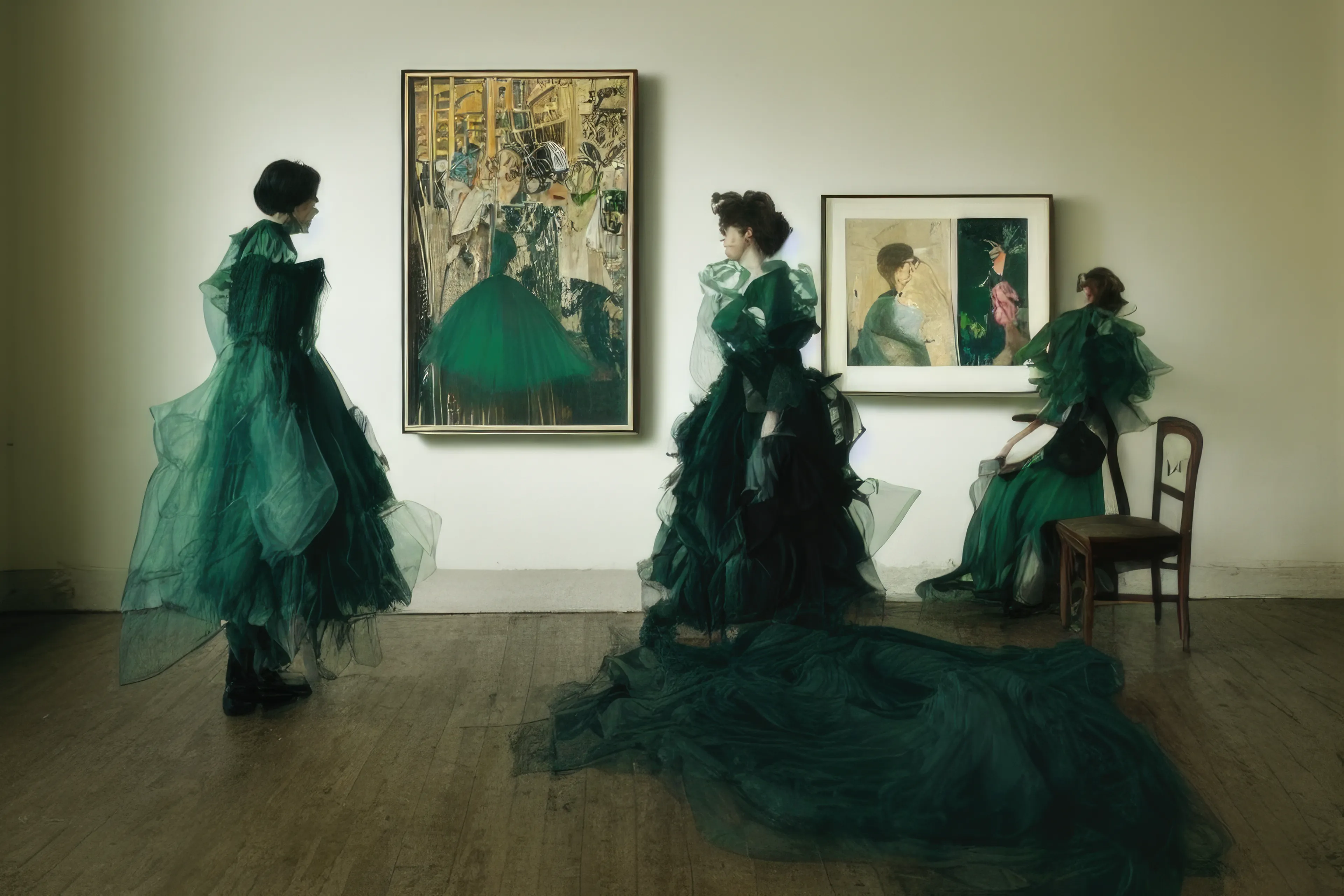 Art & Women  
Colors & AI