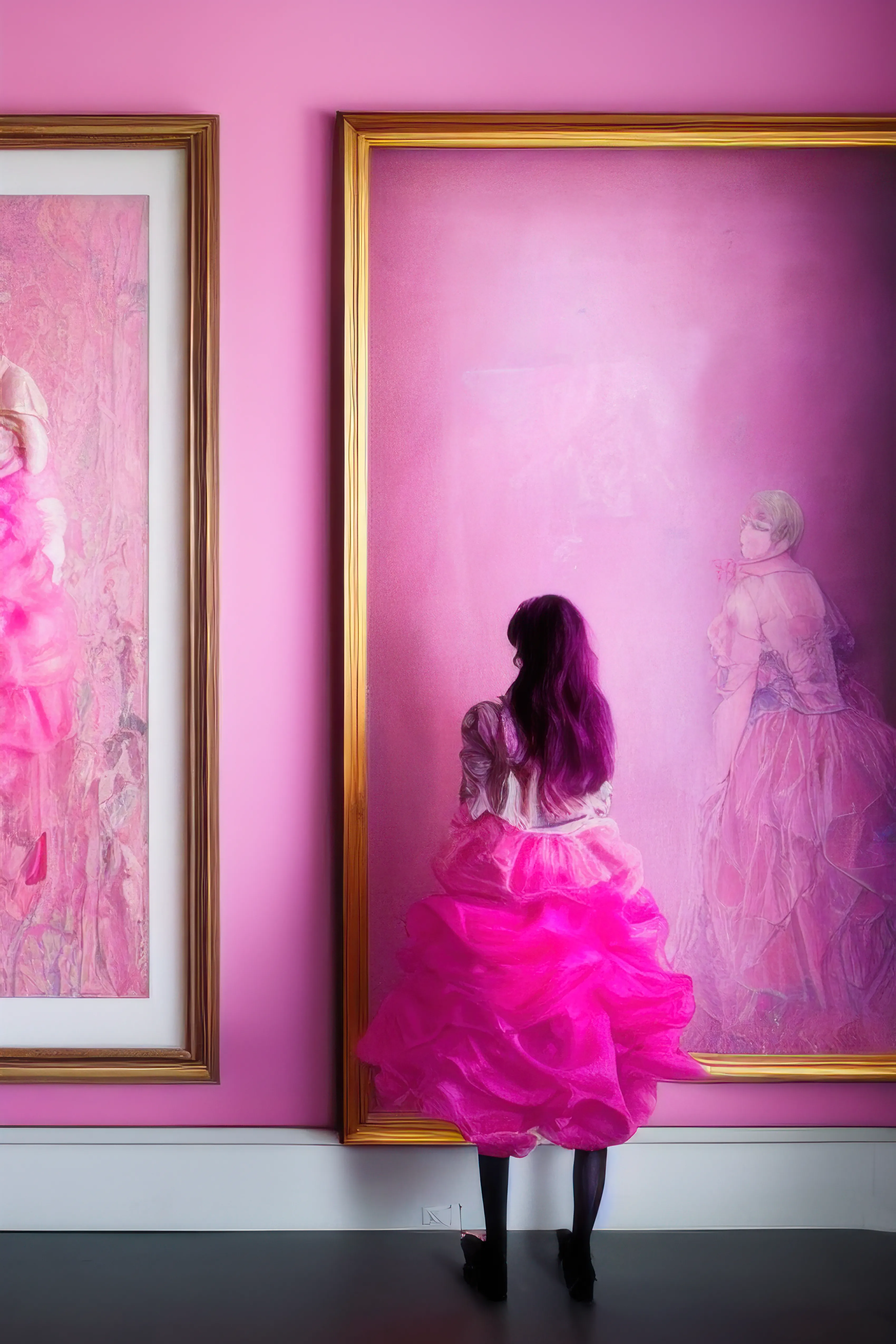 Art & Women  
Colors & AI