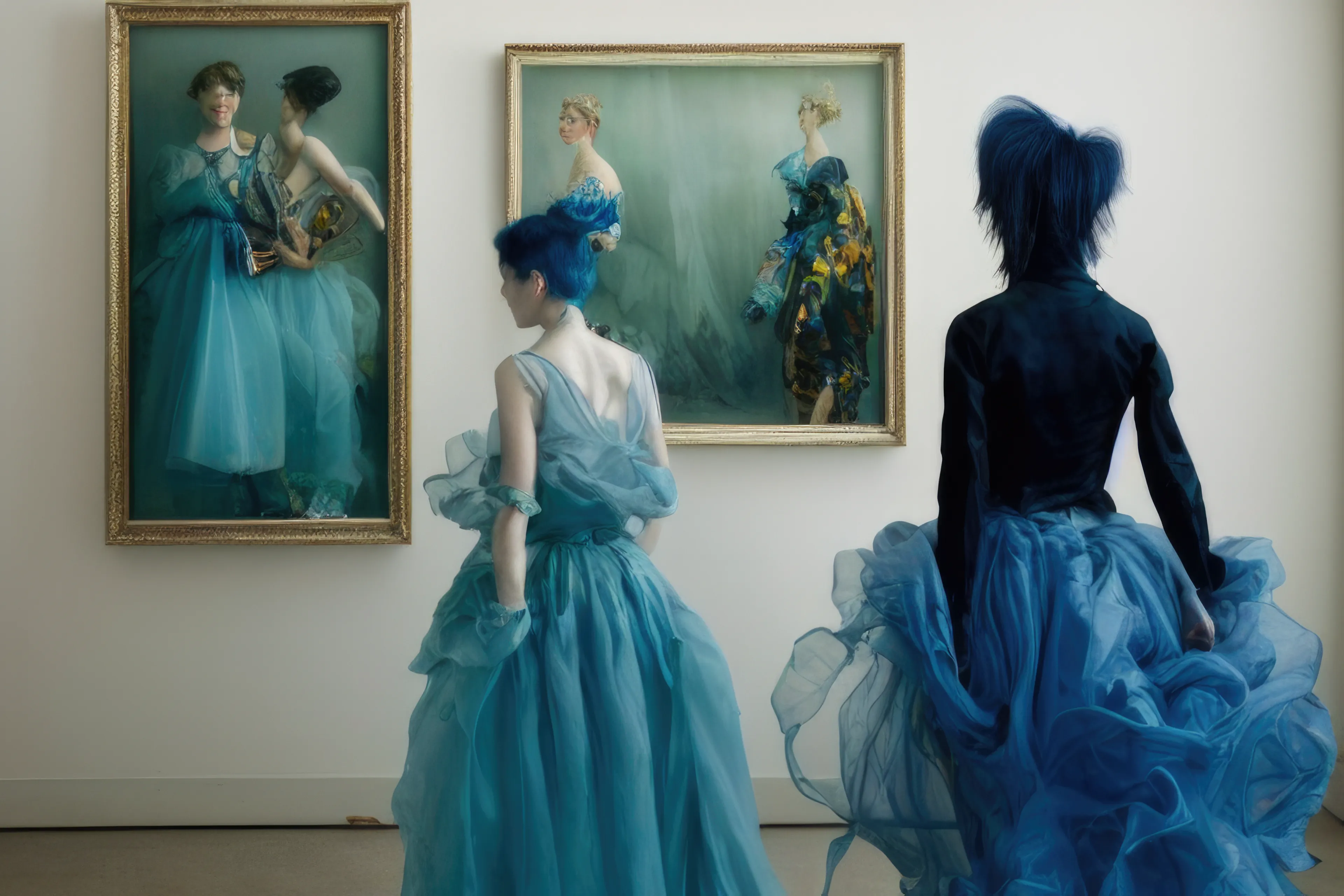 Art & Women  
Colors & AI