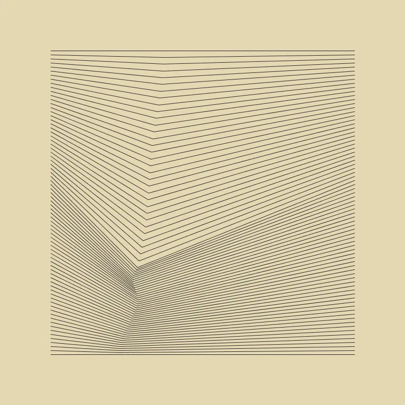 My very first generative piece. 
A minimal and geometric interpretation of a stack of paper.
1/3