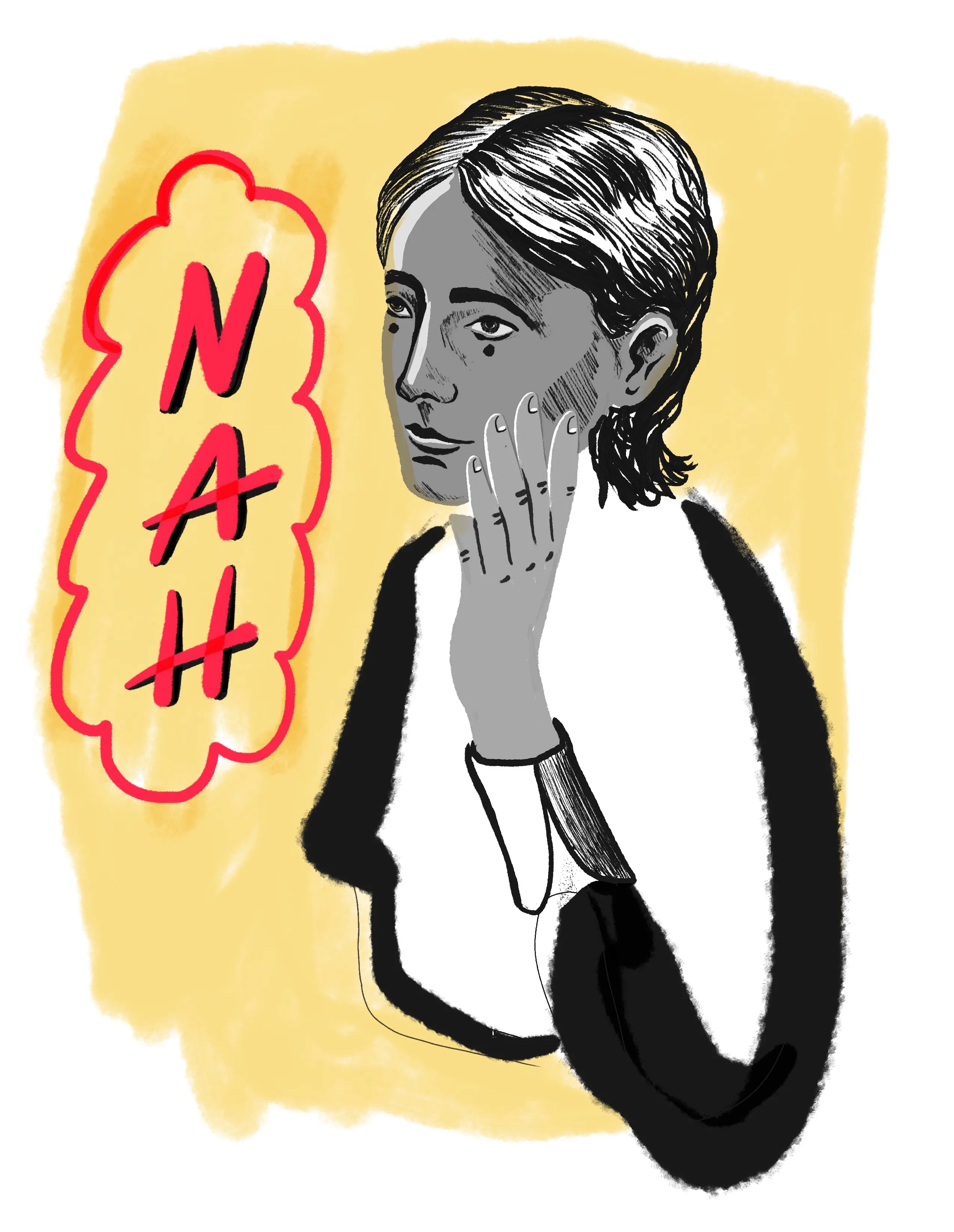 Definition nah: 1. slang for no 2. slang for no 3. infml no