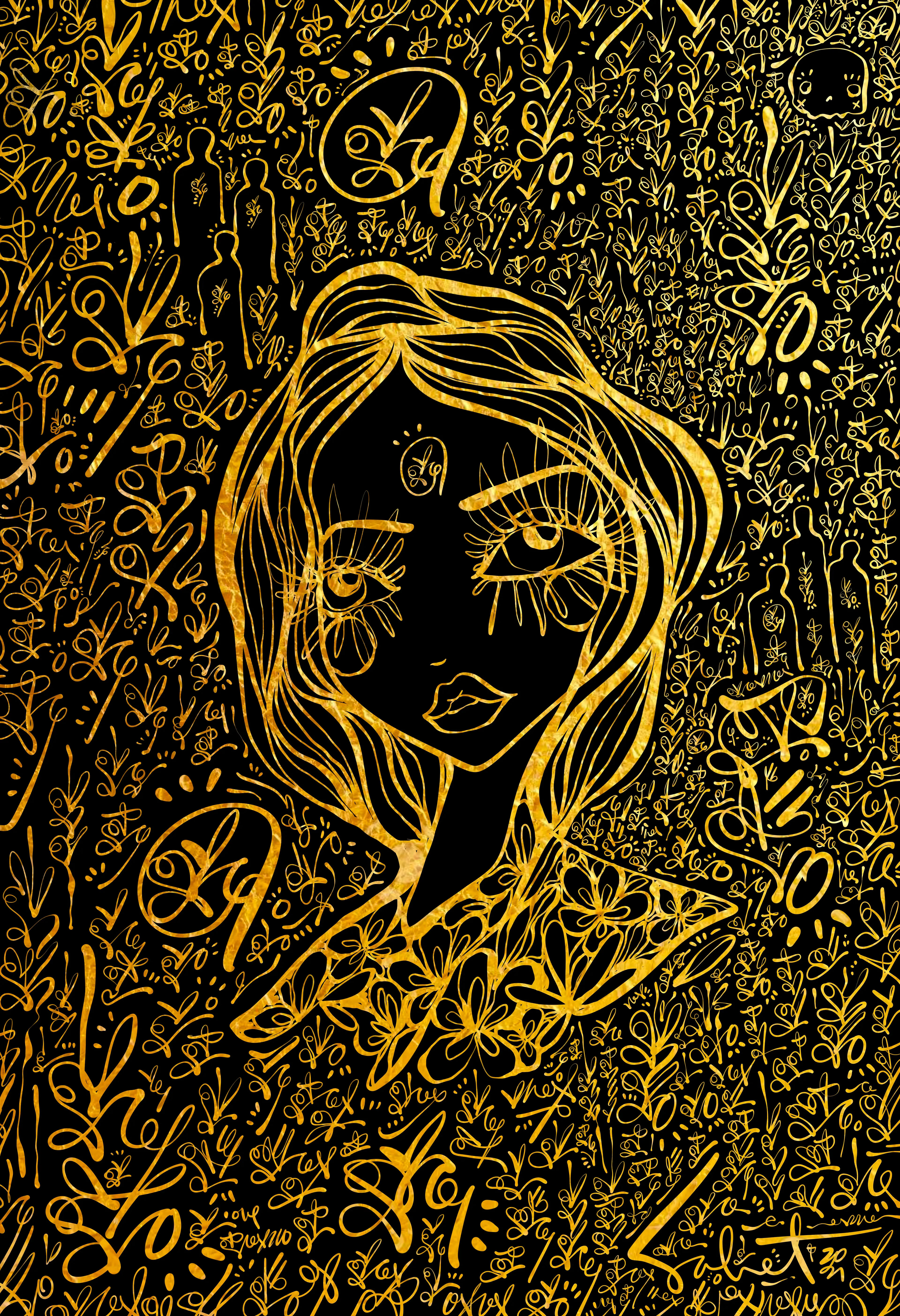 Lovescript is a light language that started to flow through my hands in 2016. The pieces can be read energetically as well as literally at times in many different languages. They hold information about the past, present and future of the viewers who are drawn in by it.

see an example of a physical love script piece on a Harley Davidson here

https://www.youtube.com/watch?v=mOk91NZShuw