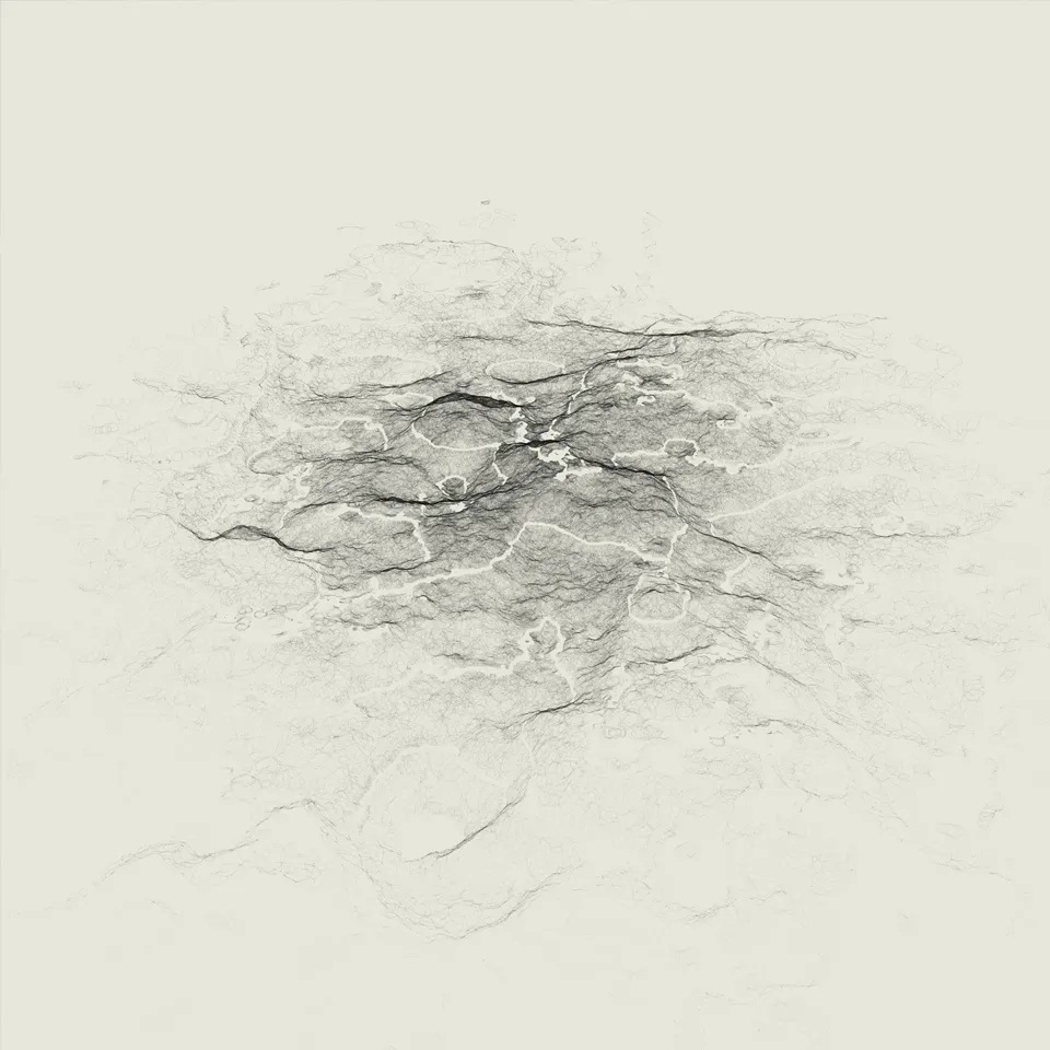 Generative particle landscape