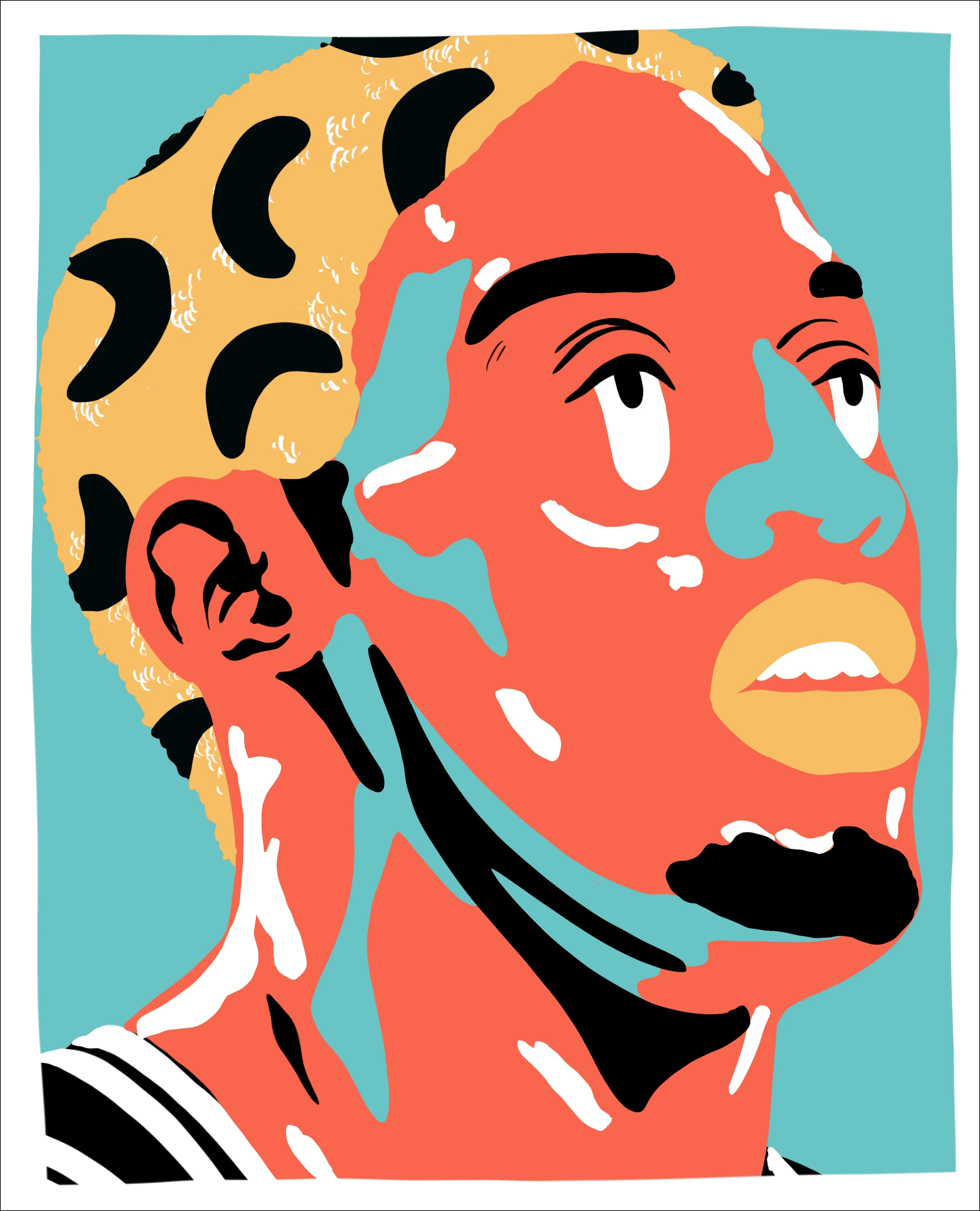 "I'm crazy, but I'm alright."

Part of the Tribute Portraits Series