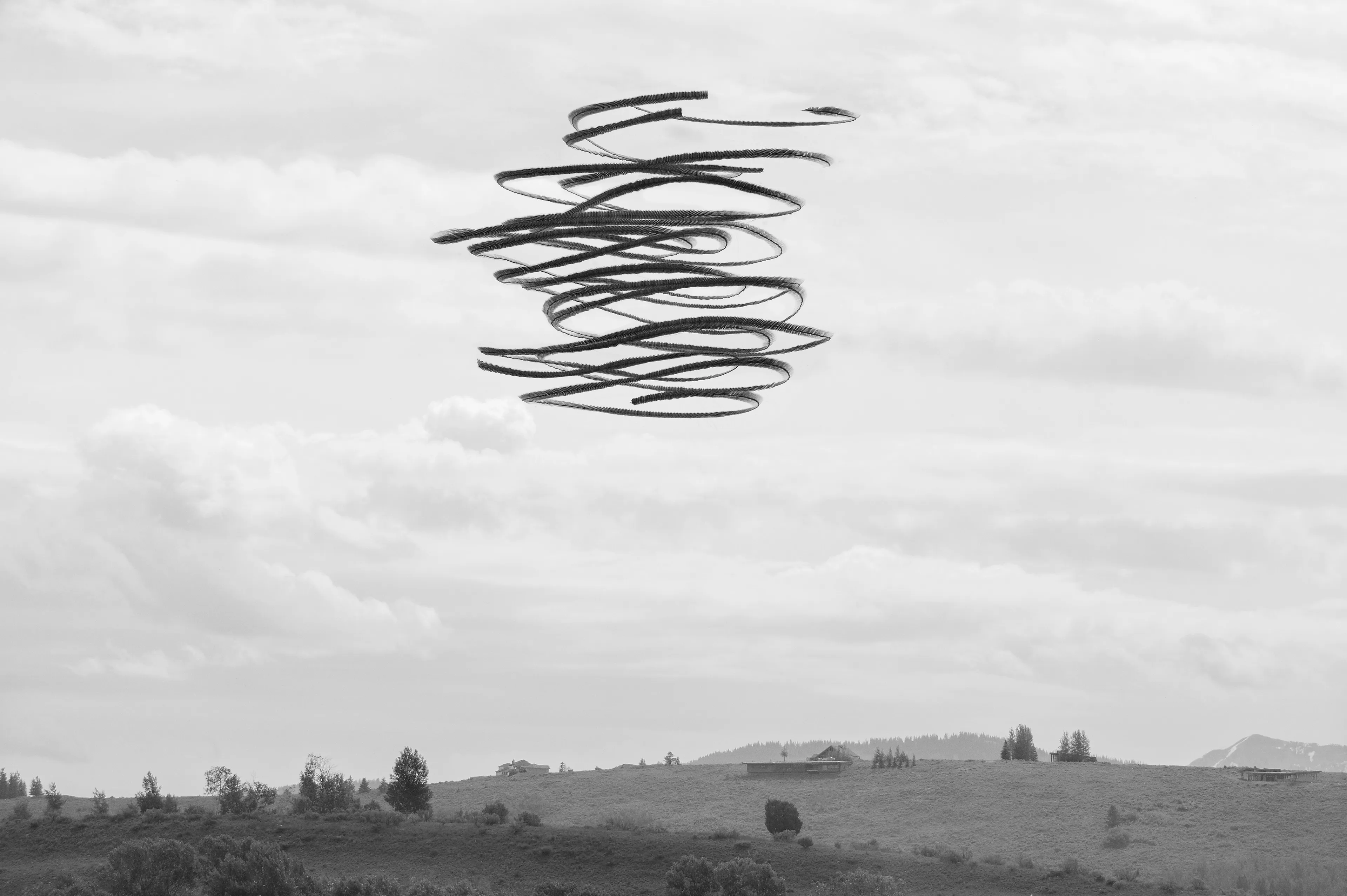 Ornithographies arises from the concern for capturing those unnoticed moments and from the interest in questioning the limits of human perception.

This project focuses on birds, my great passion, in order to capture in a single time frame, the shapes they generate when flying, making visible the invisible.

Ornitographies is a balance between art and science; a nature-based dissemination project and a visual poetry exercise but above all, an invitation to perceive the world with the same curious and innocent look of the child we once were.

Edition: 1 of 1
