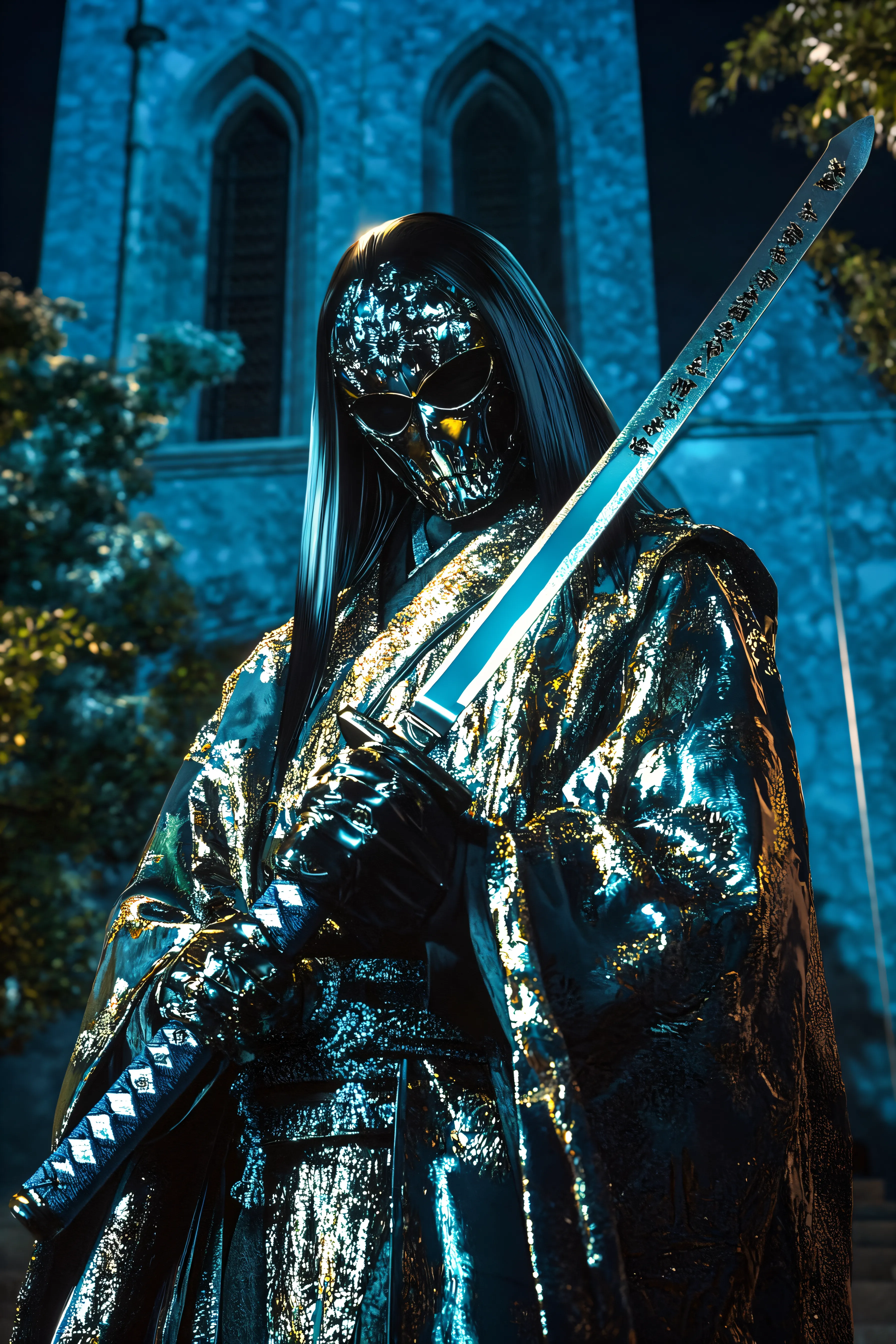 gm. studio presents 'Ronin 浪人: Ethereal reflections' by Richard Nadler, a generative AI series which explores the delicate tension between past and present, tradition and modernity.

This release is the forth collection to be featured in the 'Select' category. It consists of 128 pieces & launched on December 18th 2024.