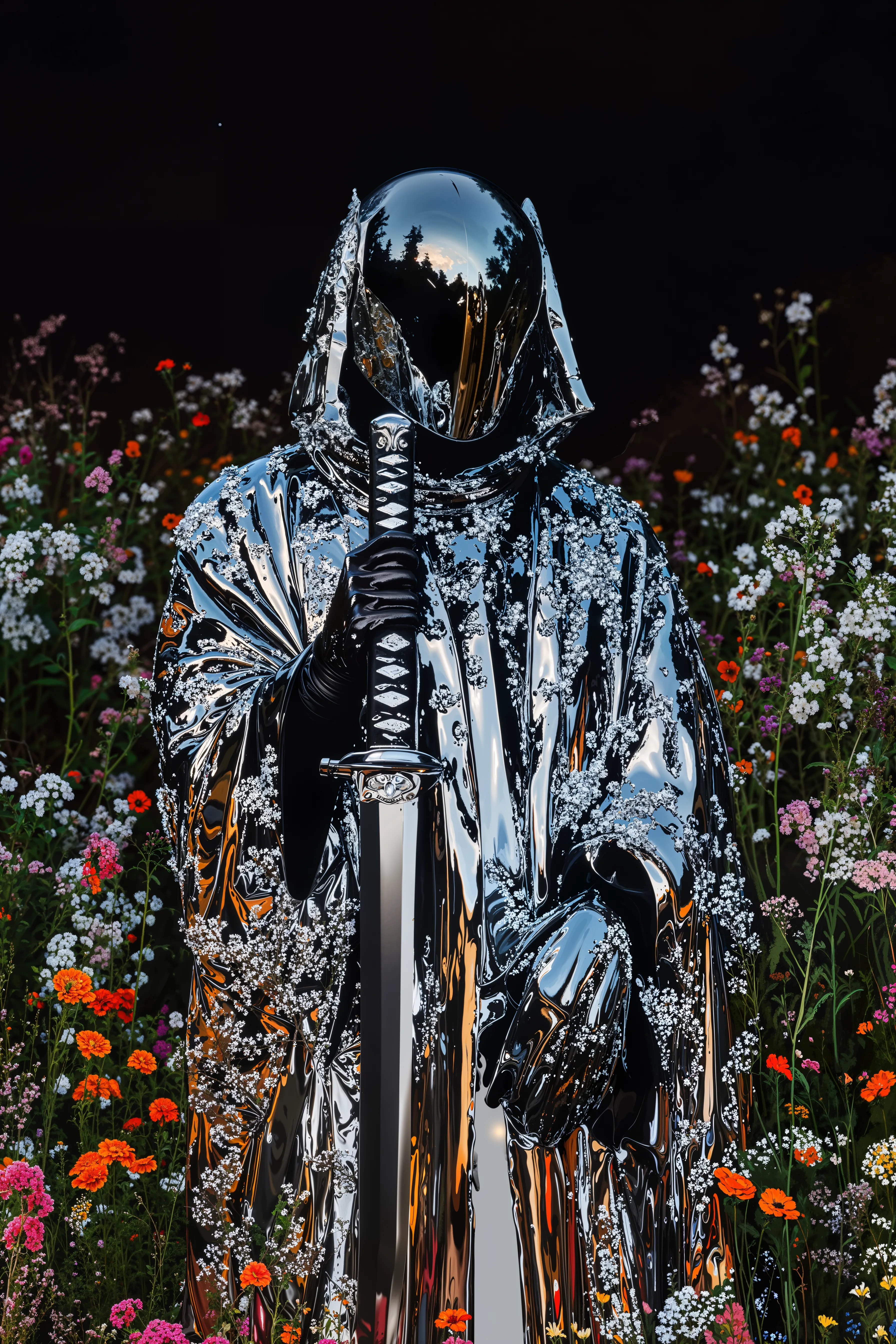 gm. studio presents 'Ronin 浪人: Ethereal reflections' by Richard Nadler, a generative AI series which explores the delicate tension between past and present, tradition and modernity.

This release is the forth collection to be featured in the 'Select' category. It consists of 128 pieces & launched on December 18th 2024.