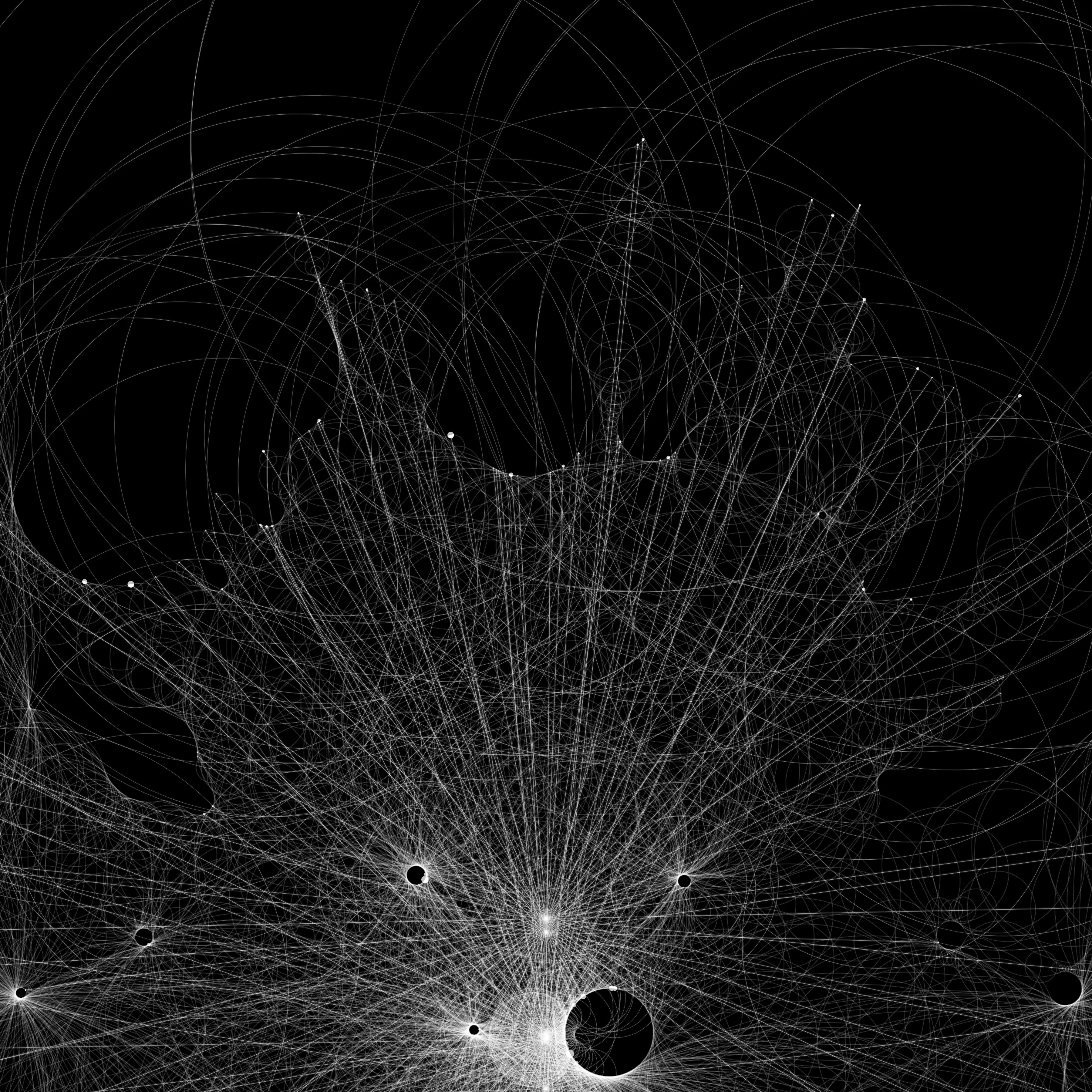 _Ray Marching the Moon: Full & New_ is comprised of 120 NFTs locked at mint time and to be unlocked in batches of 5 during each subsequent full moon and new moon over one year. This artwork is associated with the moon phase of the 27th of April 2025 and will be unlocked on that day at 00:00 GMT.