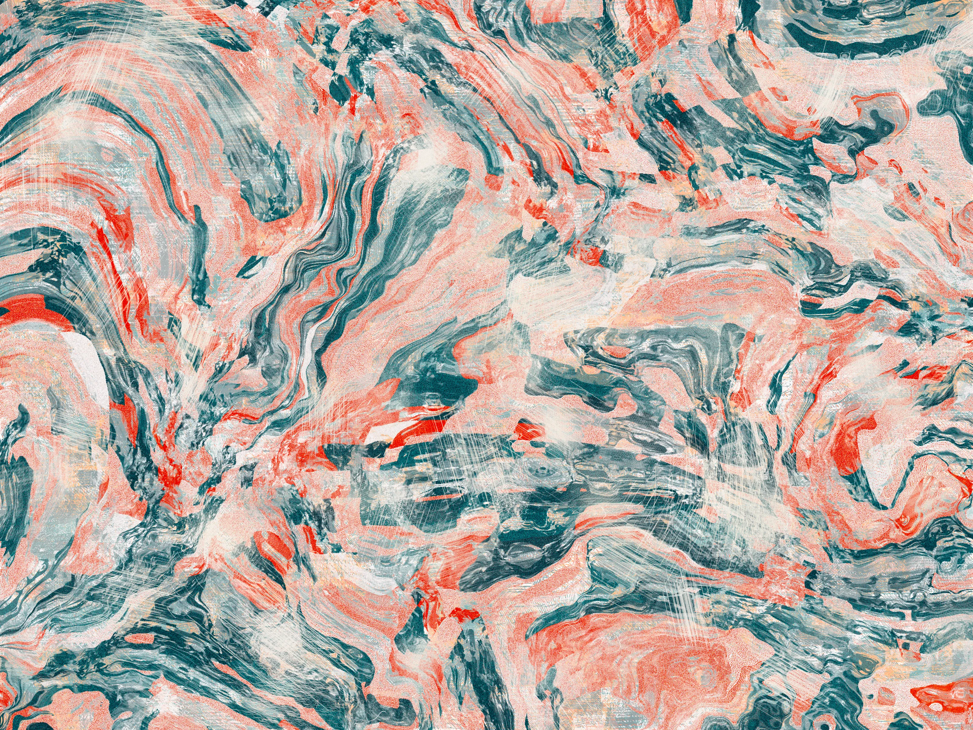 1. I open my eyes, and I realize I fell asleep.
2. You're looking at me, and start laughing.
3. I feel safe, I feel home. My heart is yours.
4. Intimacy.
5. Thanks for teaching me its true meaning.
6. This is for you, More. With love and gratitude, S.

**Intimità**, Stefano Contiero's latest collection, explores the themes of intimacy and discovery. The work emphasizes uncovering the deeper aspects of our relationships and suggesting that genuine, meaningful connection can only be fully experienced when the veil of surface appearances is lifted.

Building a relationship is often considered a process of construction, where two individuals come together to form a bond. However, the process can also be seen as deconstruction, where both partners must tear down the walls they have built around themselves, exposing their vulnerabilities and allowing themselves to be known.

Contiero's works feature open fields of color that melt together to create an effect reminiscent of marbling. Vibrant hues are subtly aged with a patina, enhancing each piece's visual impact and giving it a sense of depth and movement. Through Contiero's striking compositions, he invites us to consider the role physical and emotional obstacles play in shaping our experiences of intimacy. Only through time and deep exploration can these barriers be removed.