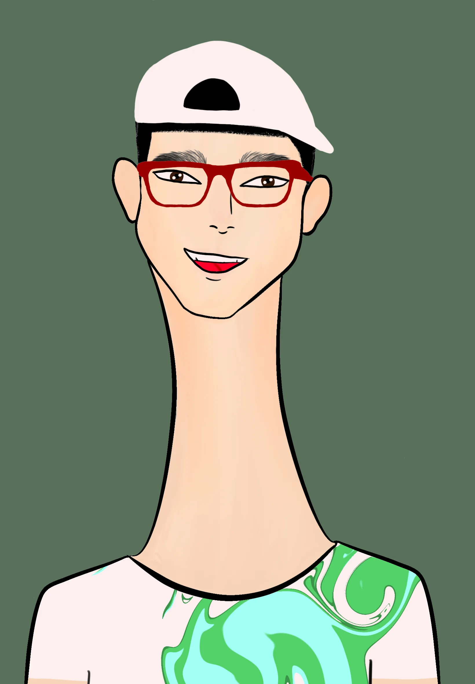 This Long Neckie Fella collection is a fine art, hand drawn, computer generated project. 3333 diverse fellas were created by 12-year-old digital artist Nyla Hayes. Each Long Neckie features an elongated neck that is inspired by Nyla’s favorite dinosaur, the brontosaurus. Nyla has collaborated her signature Long Neckie collection with Giovanni Vignone and the team CosmicPaws team who developed the asynchronous generative software to view each Fella before minting