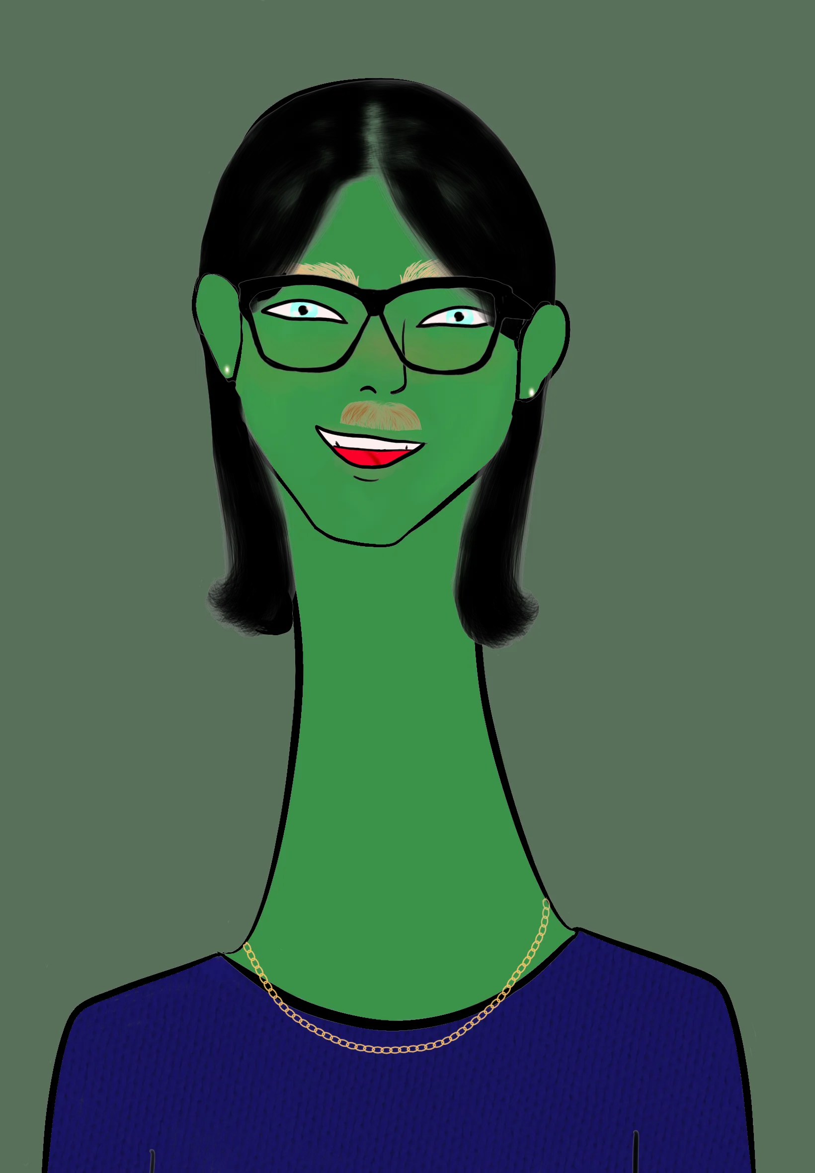 This Long Neckie Fella collection is a fine art, hand drawn, computer generated project. 3333 diverse fellas were created by 12-year-old digital artist Nyla Hayes. Each Long Neckie features an elongated neck that is inspired by Nyla’s favorite dinosaur, the brontosaurus. Nyla has collaborated her signature Long Neckie collection with Giovanni Vignone and the team CosmicPaws team who developed the asynchronous generative software to view each Fella before minting