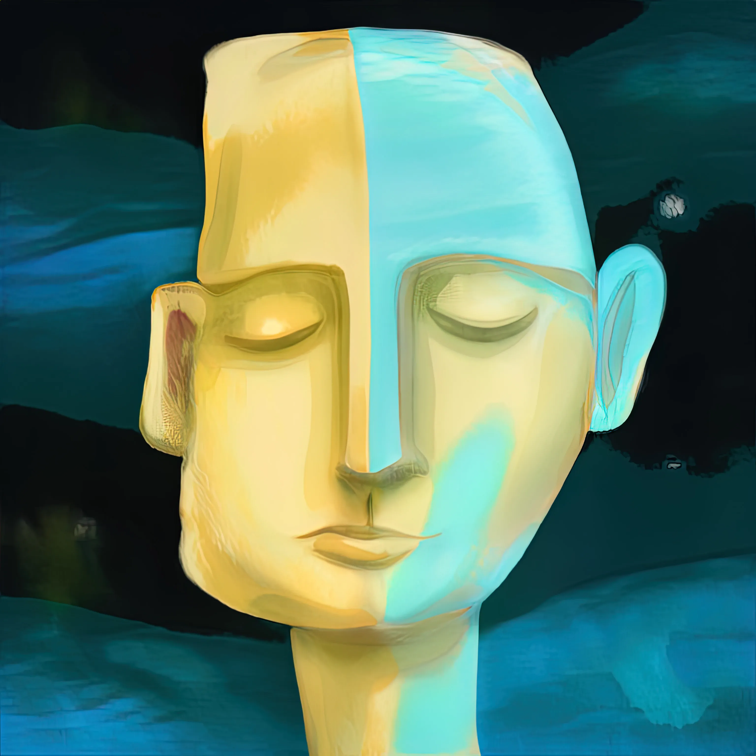 Creating a large scale AI project that has variety, interesting traits, and appealing looks while also including a human artist into the original training dataset has been an exploration.

Just like the cubism movement, this collection is not meant to be a perfect representation of human form but a celebration of the wonderfully weird ways that art and AI meet to push the edge of art history. Much like our human inputs, the Dreamers and their AI assigned traits aren't perfect.