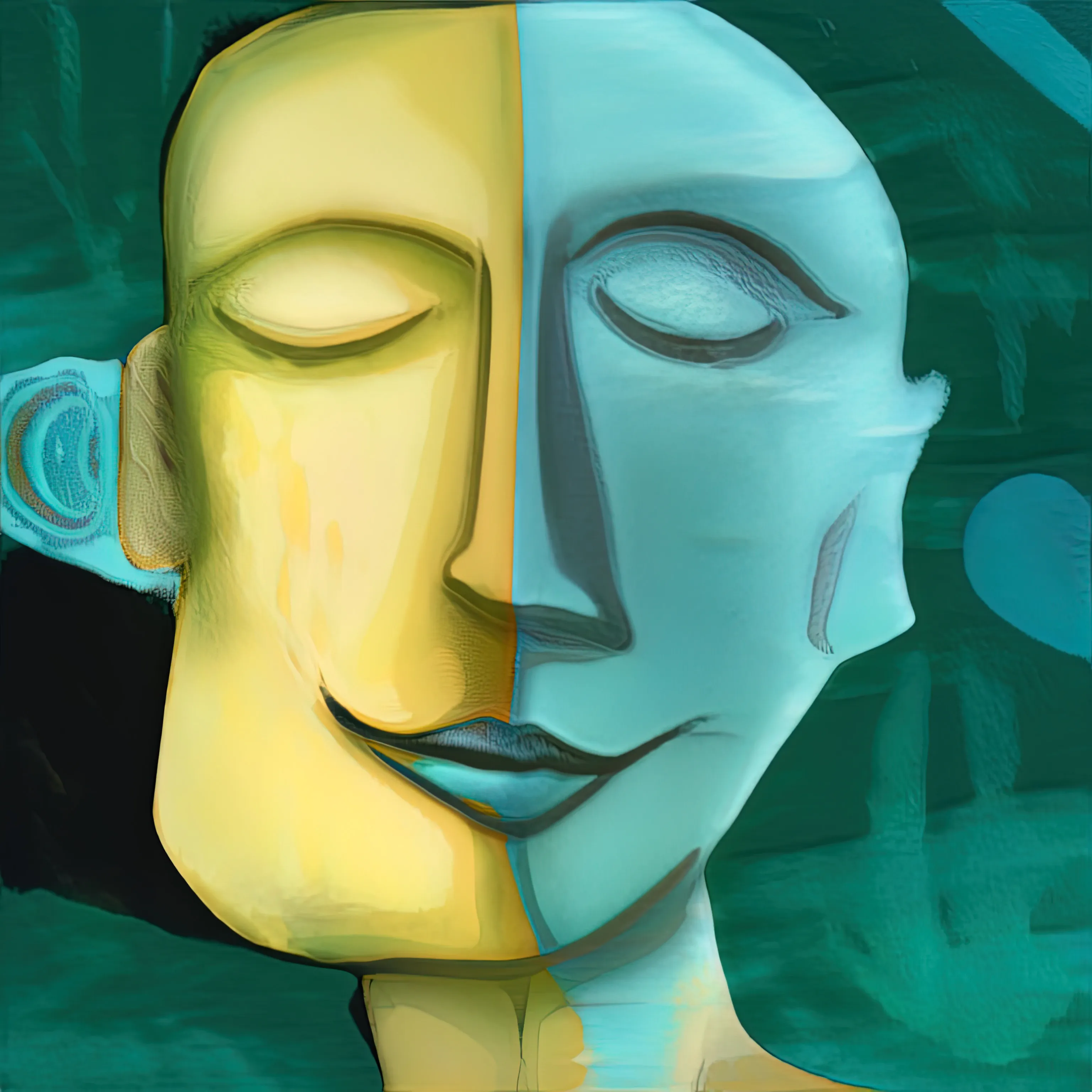 Creating a large scale AI project that has variety, interesting traits, and appealing looks while also including a human artist into the original training dataset has been an exploration.

Just like the cubism movement, this collection is not meant to be a perfect representation of human form but a celebration of the wonderfully weird ways that art and AI meet to push the edge of art history. Much like our human inputs, the Dreamers and their AI assigned traits aren't perfect.