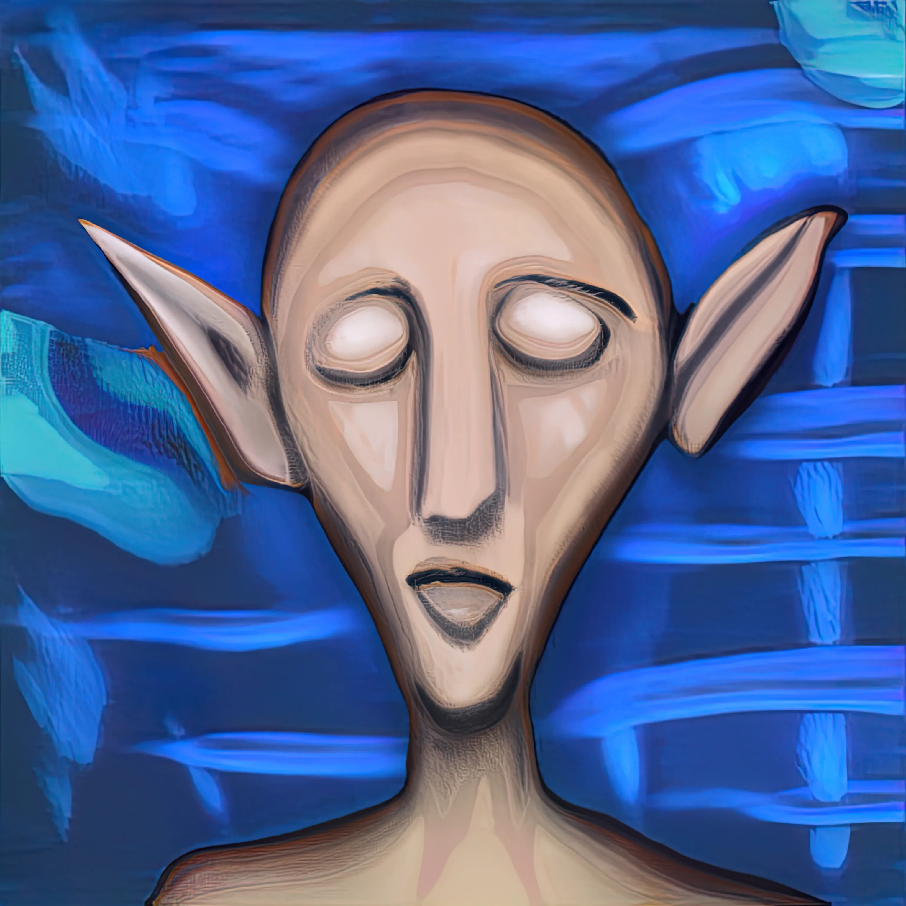 Creating a large scale AI project that has variety, interesting traits, and appealing looks while also including a human artist into the original training dataset has been an exploration.

Just like the cubism movement, this collection is not meant to be a perfect representation of human form but a celebration of the wonderfully weird ways that art and AI meet to push the edge of art history. Much like our human inputs, the Dreamers and their AI assigned traits aren't perfect.