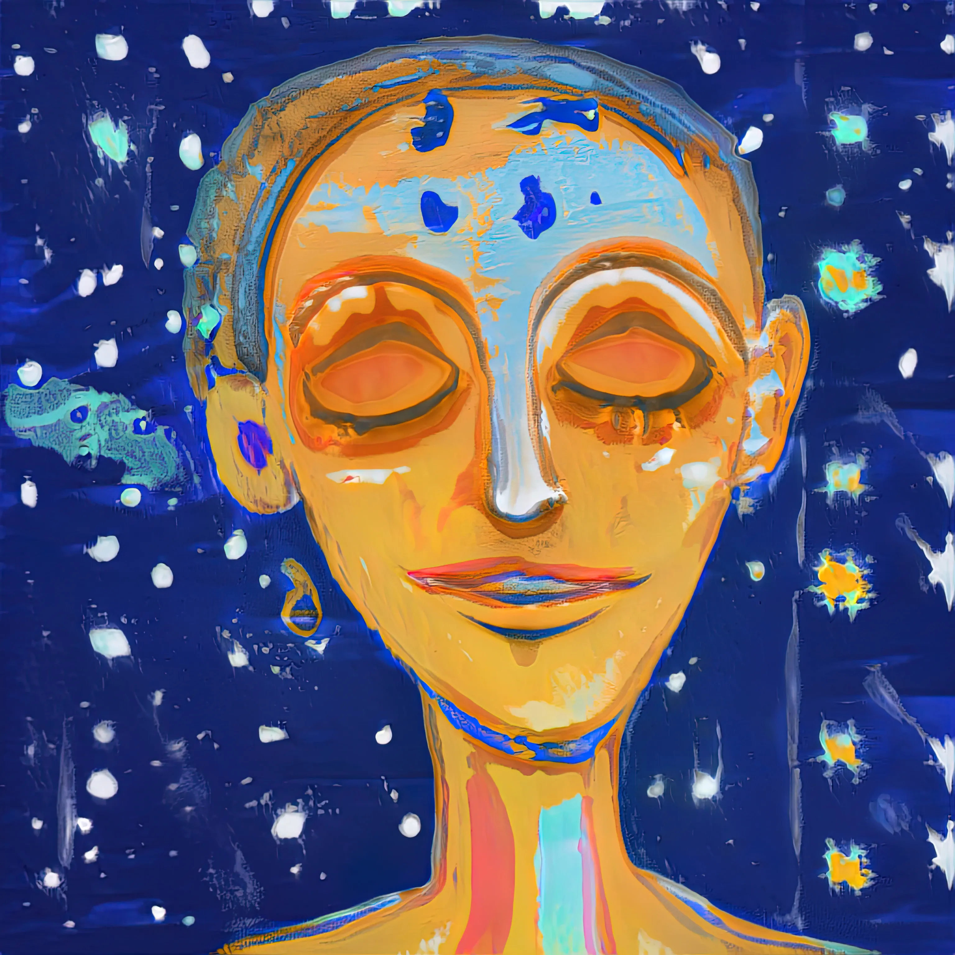 Creating a large scale AI project that has variety, interesting traits, and appealing looks while also including a human artist into the original training dataset has been an exploration.

Just like the cubism movement, this collection is not meant to be a perfect representation of human form but a celebration of the wonderfully weird ways that art and AI meet to push the edge of art history. Much like our human inputs, the Dreamers and their AI assigned traits aren't perfect.