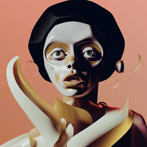 “‘The Idunnos,’ which I generated using Midjourney, shows beings that reside in between the nexus of everything and nothing. They stand as gatekeepers in the liminal space where light meets darkness, where silence meets sound, where the known and the unknown converge. They are the personification of the question mark, the embodiment of the undefined, the representatives of the unanswerable.” — Jah