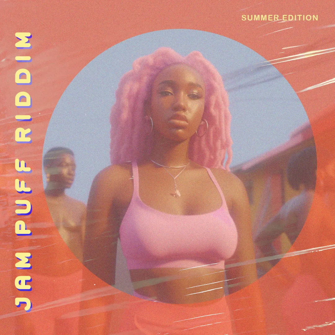 “It’s 2063 and I hear on the radio, “What you know about that Condense Riddim!”

Music starts to play.

“Summer Edition 2023!!!! We outside and we feeling nice.”

I rush to my closet and pull out a bent box of LPs. Brushing off a layer of dust I searched through, finding Jampuff Riddim, Tamarind Riddim…. I pull out a green vinyl with Condense Riddim written on the front.

The music on the radio intensifies and I close my eyes, finding myself in the middle of Broad Street. Pink hair, pink clothes, pink shoes to match, my friends and I walking down the street like it’s ours. Our hair bouncing with the beats, the sun illuminating our skin. That day we got a good deal from the man selling the newly released LPs on the street. “Tamarind juice! Peanut punch! Bottle water! If you get a vinyl you get a juice for free, if you get a juice you get a smile from me.”

“Summer Edition” was created to capture a time in history. It captures the same kind of excitement and memories that a dusty box of LPs in the corner of our aunts’ and uncles’ Caribbean home captures. I wanted to celebrate and showcase the beauty and visual expression that Caribbean street fashion has. By collaborating with AI, I pushed the limitations of AI’s understanding of “Caribbean style” and “Caribbean women” to create a range of women from different ethnicities, found in the Caribbean, and different styles of how they might dress, with an emphasis on color blocking.

Tamarind, Condense, and Jam puff riddim are releases of different dancehall riddims for this “Summer Edition” record.” — Zoe Osborne