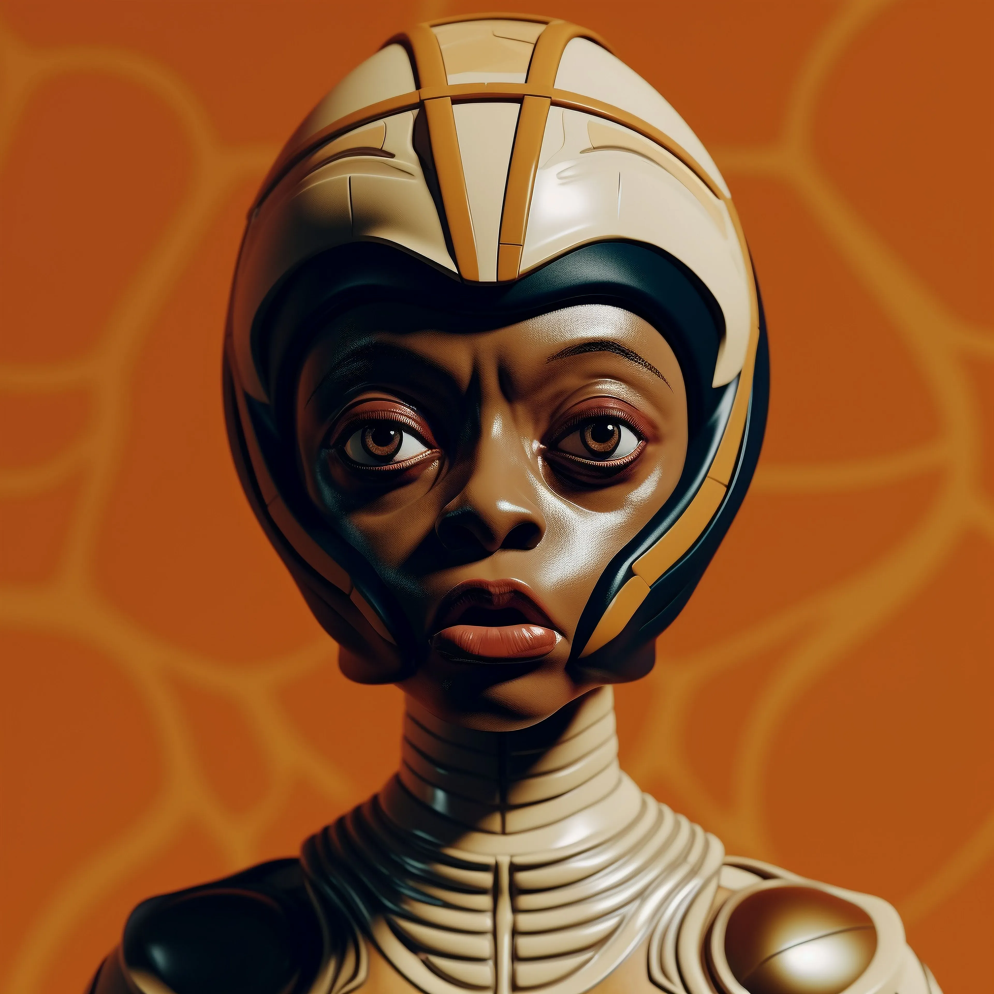 “‘The Idunnos,’ which I generated using Midjourney, shows beings that reside in between the nexus of everything and nothing. They stand as gatekeepers in the liminal space where light meets darkness, where silence meets sound, where the known and the unknown converge. They are the personification of the question mark, the embodiment of the undefined, the representatives of the unanswerable.” — Jah