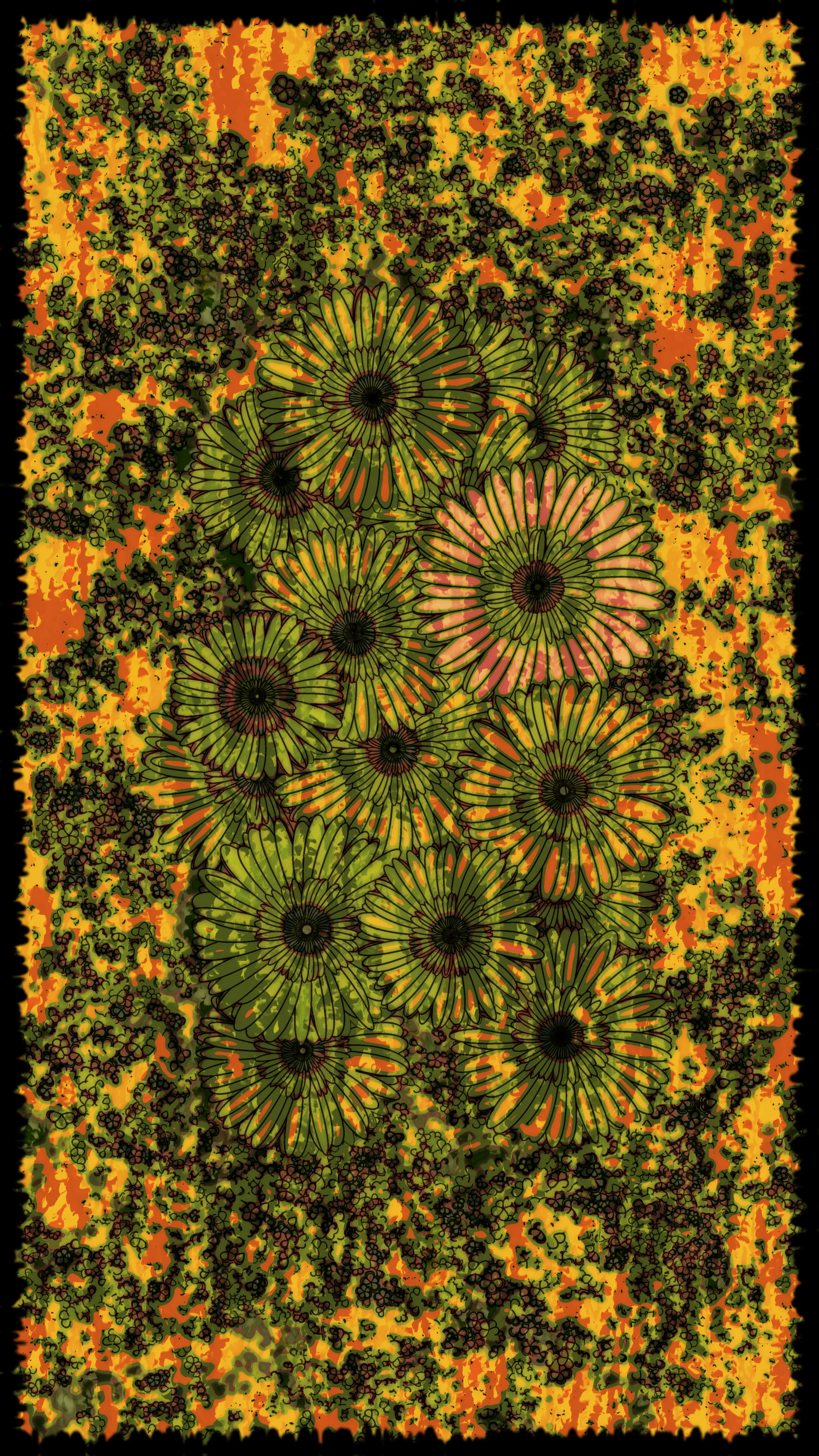 Flowers of Alfiren is a set of 86 surreal gardenscape drawings created by Andrew Mitchell via a generative algorithm written in javascript utilizing the p5js library. No two Flowers of Alfiren will ever be alike. This collection was created in conjunction with the gallery Vertu Fine Art. 

The codebase for this collection is stored on-chain on a separate, custom Ethereum smart contract. The url for that contract is here: https://etherscan.io/address/0x9489bdad5e36d16051c93ab2200172083eeba057#readContract#F5. This contract is indexed via a Flowers of Alfiren manifold contract I have deployed here: https://etherscan.io/address/0x8e85815d9c6360e414f93483a3533d8172dcec27. In addition, the codebase is stored as a server-less webpage with Arweave here: dyjruf4fas2rbuugppjqpdqohzh6gj5cekieyujhvlqkpkcazaeq.arweave.net/HhMaF4UEtRDShnvTB44OPk_jJ6IikExRJ6rgp6hAyAk.