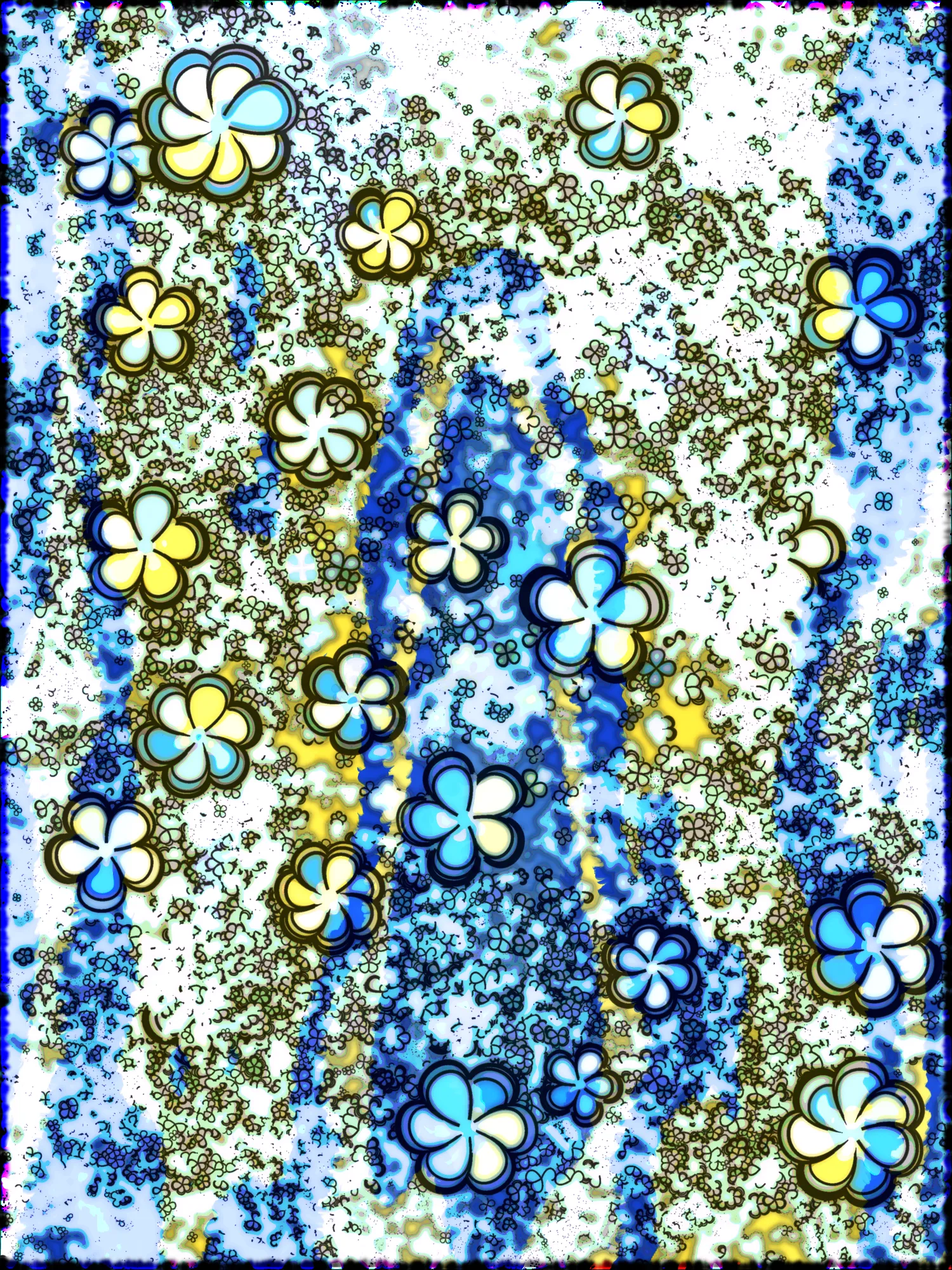 Flowers of Alfiren is a set of 86 surreal gardenscape drawings created by Andrew Mitchell via a generative algorithm written in javascript utilizing the p5js library. No two Flowers of Alfiren will ever be alike. This collection was created in conjunction with the gallery Vertu Fine Art. 

The codebase for this collection is stored on-chain on a separate, custom Ethereum smart contract. The url for that contract is here: https://etherscan.io/address/0x9489bdad5e36d16051c93ab2200172083eeba057#readContract#F5. This contract is indexed via a Flowers of Alfiren manifold contract I have deployed here: https://etherscan.io/address/0x8e85815d9c6360e414f93483a3533d8172dcec27. In addition, the codebase is stored as a server-less webpage with Arweave here: dyjruf4fas2rbuugppjqpdqohzh6gj5cekieyujhvlqkpkcazaeq.arweave.net/HhMaF4UEtRDShnvTB44OPk_jJ6IikExRJ6rgp6hAyAk.