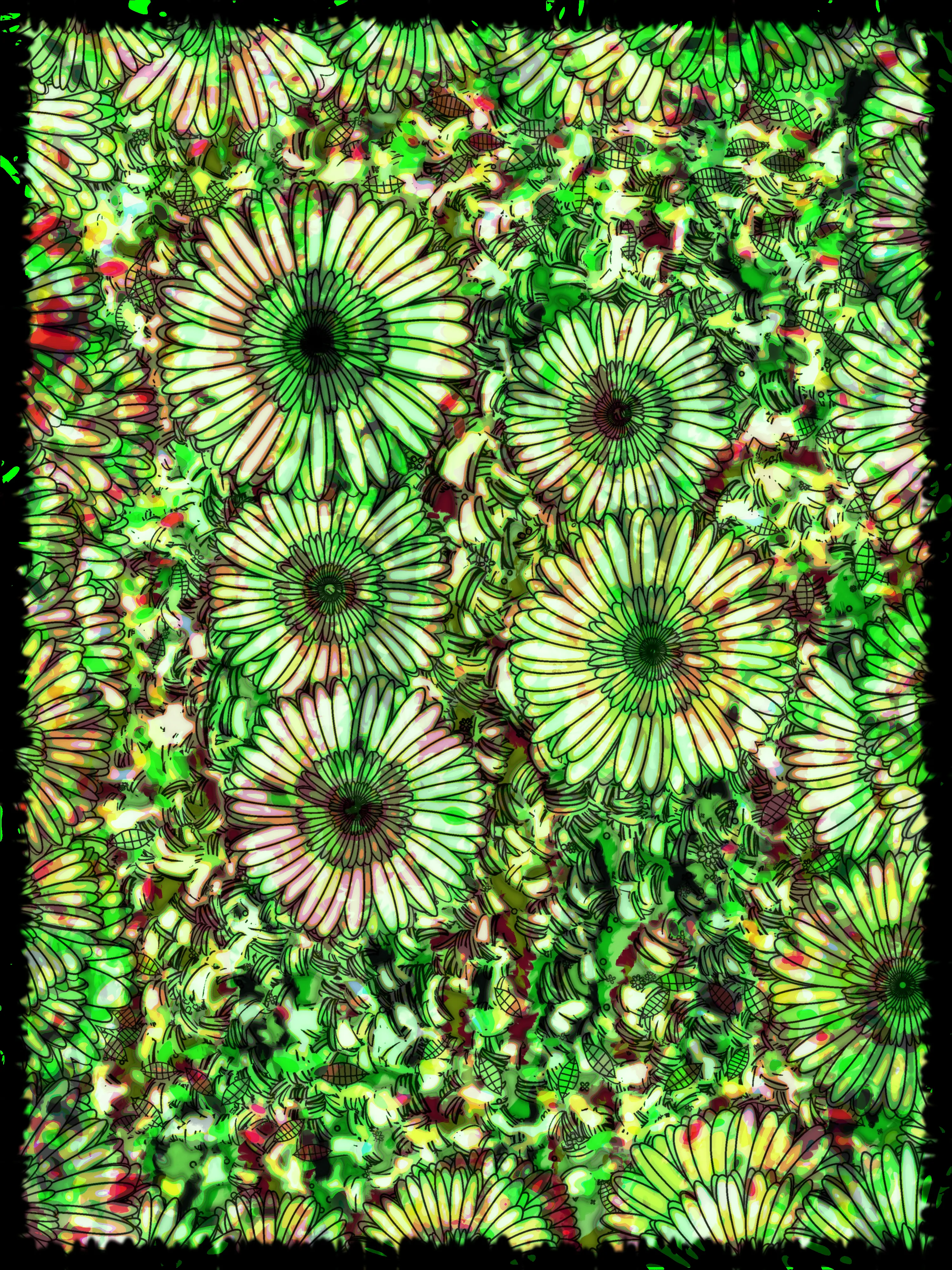 Flowers of Alfiren is a set of 86 surreal gardenscape drawings created by Andrew Mitchell via a generative algorithm written in javascript utilizing the p5js library. No two Flowers of Alfiren will ever be alike. This collection was created in conjunction with the gallery Vertu Fine Art. 

The codebase for this collection is stored on-chain on a separate, custom Ethereum smart contract. The url for that contract is here: https://etherscan.io/address/0x9489bdad5e36d16051c93ab2200172083eeba057#readContract#F5. This contract is indexed via a Flowers of Alfiren manifold contract I have deployed here: https://etherscan.io/address/0x8e85815d9c6360e414f93483a3533d8172dcec27. In addition, the codebase is stored as a server-less webpage with Arweave here: dyjruf4fas2rbuugppjqpdqohzh6gj5cekieyujhvlqkpkcazaeq.arweave.net/HhMaF4UEtRDShnvTB44OPk_jJ6IikExRJ6rgp6hAyAk.