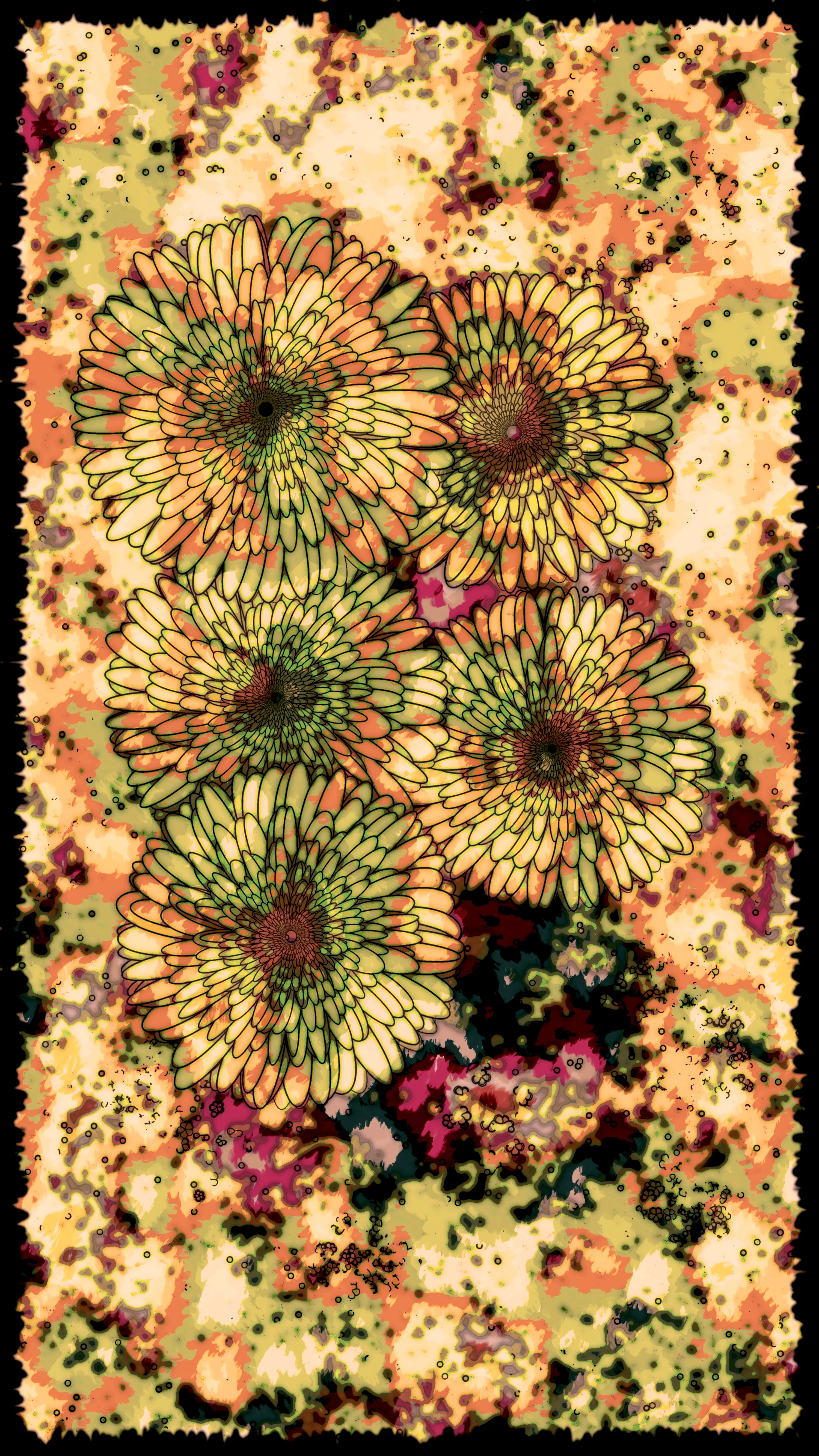 Flowers of Alfiren is a set of 86 surreal gardenscape drawings created by Andrew Mitchell via a generative algorithm written in javascript utilizing the p5js library. No two Flowers of Alfiren will ever be alike. This collection was created in conjunction with the gallery Vertu Fine Art. 

The codebase for this collection is stored on-chain on a separate, custom Ethereum smart contract. The url for that contract is here: https://etherscan.io/address/0x9489bdad5e36d16051c93ab2200172083eeba057#readContract#F5. This contract is indexed via a Flowers of Alfiren manifold contract I have deployed here: https://etherscan.io/address/0x8e85815d9c6360e414f93483a3533d8172dcec27. In addition, the codebase is stored as a server-less webpage with Arweave here: dyjruf4fas2rbuugppjqpdqohzh6gj5cekieyujhvlqkpkcazaeq.arweave.net/HhMaF4UEtRDShnvTB44OPk_jJ6IikExRJ6rgp6hAyAk.