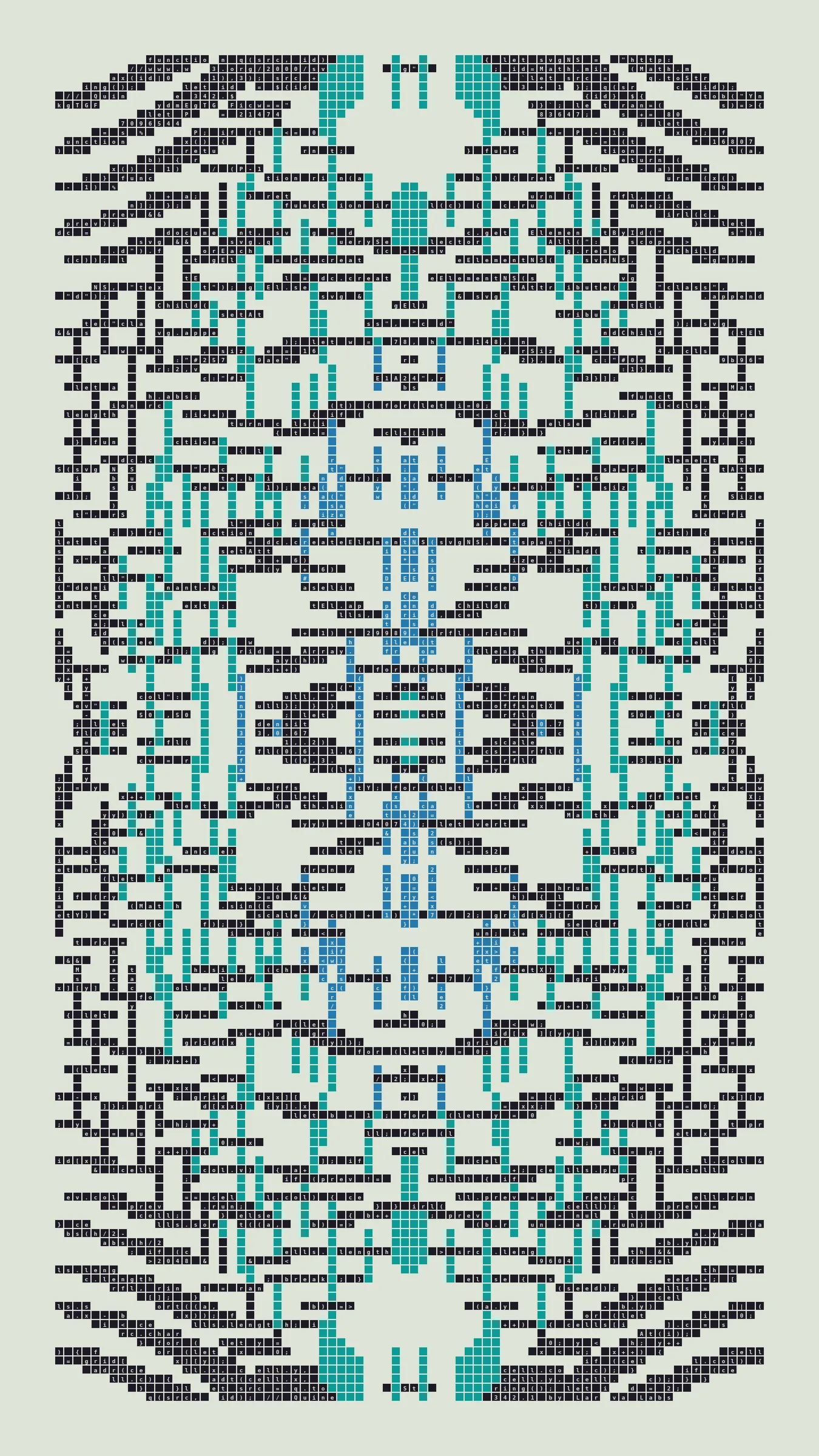 Quine #342 by Larva Labs | Verse