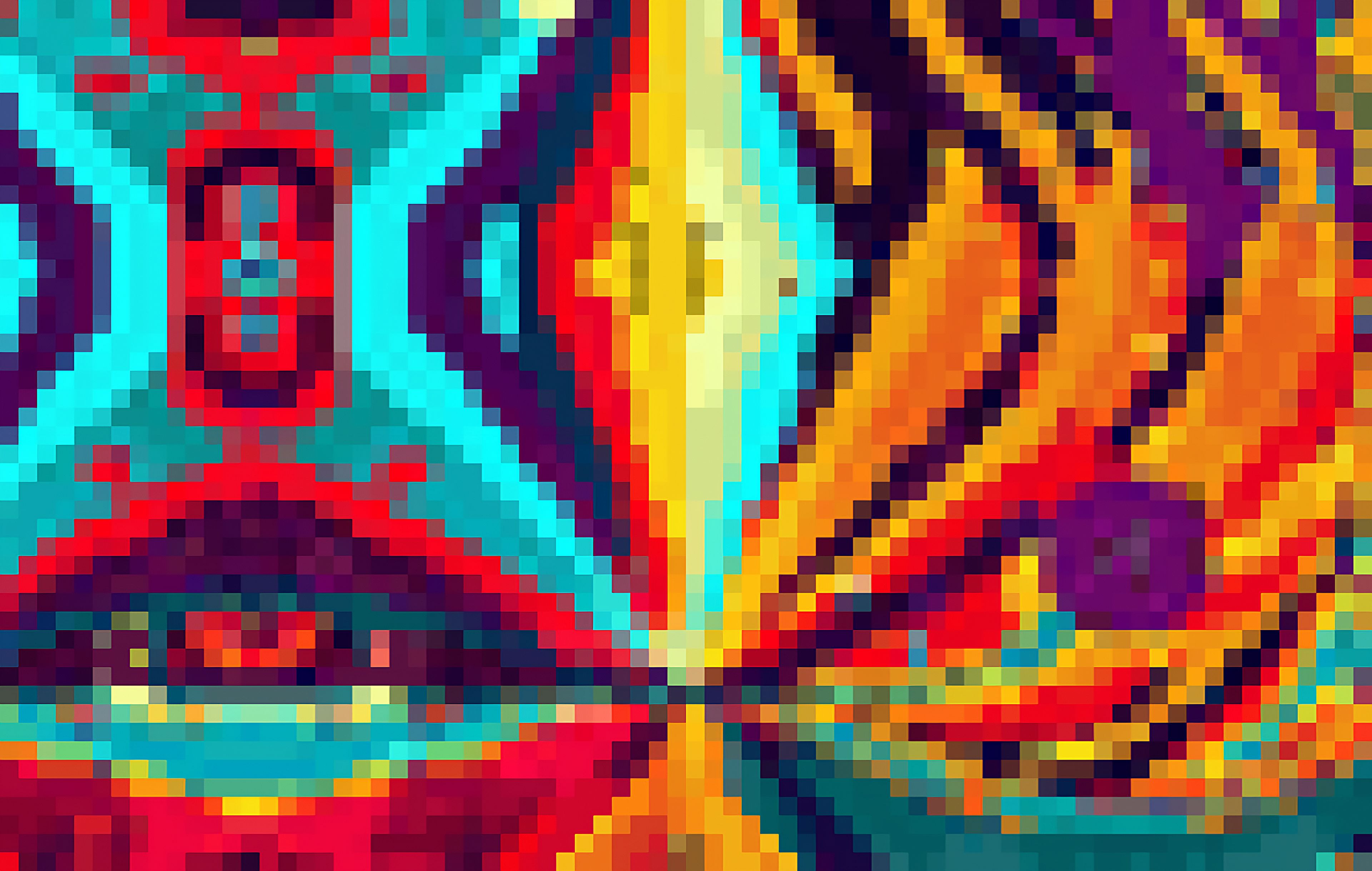 Pixel Colors and Forms (AI + Pixel Art) by Pixlosopher | Verse